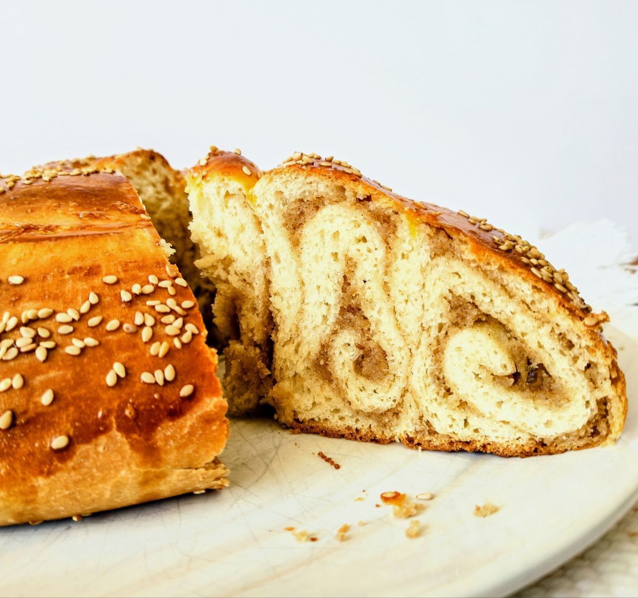 Walnut & Cardamum Brioche 