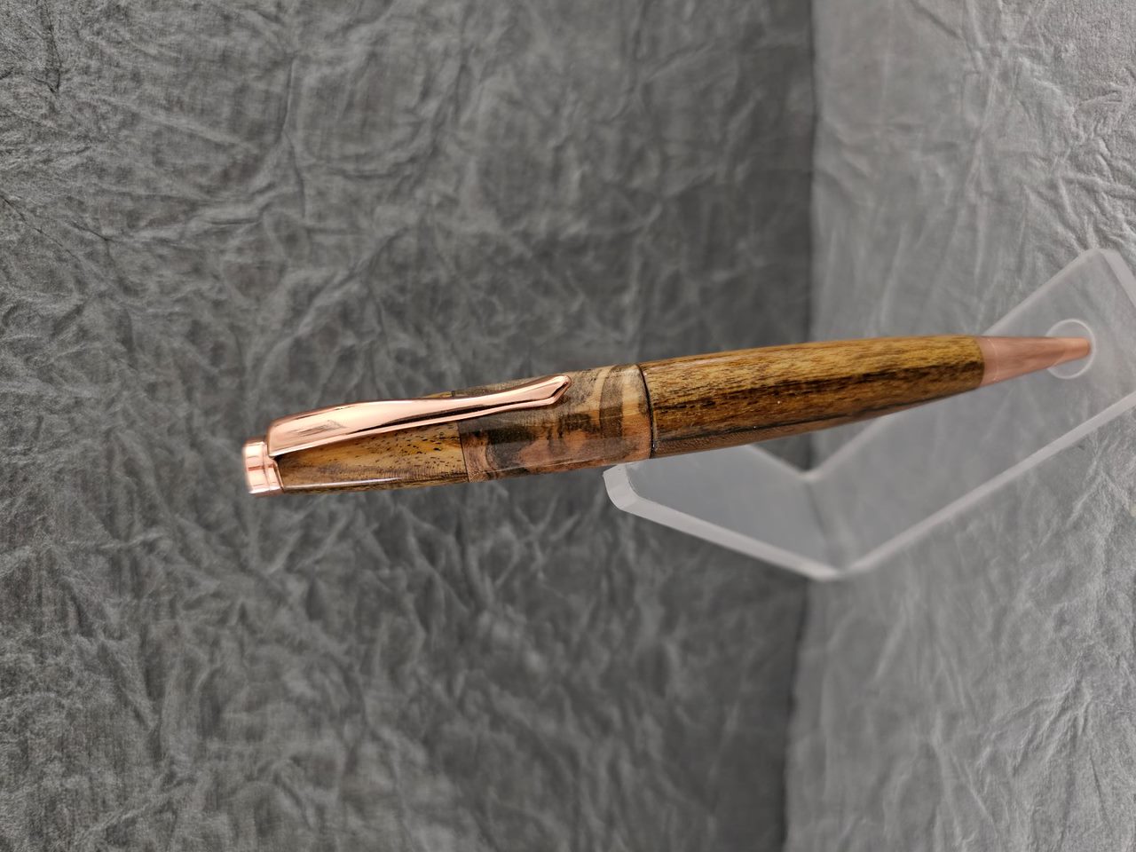 Bocote with Custom Spalted Maple Center Band