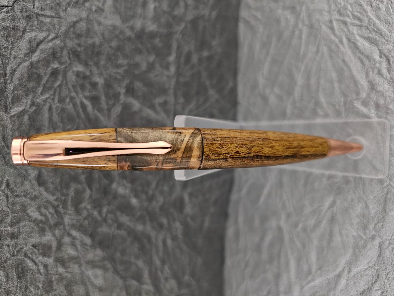 Bocote with Custom Spalted Maple Center Band