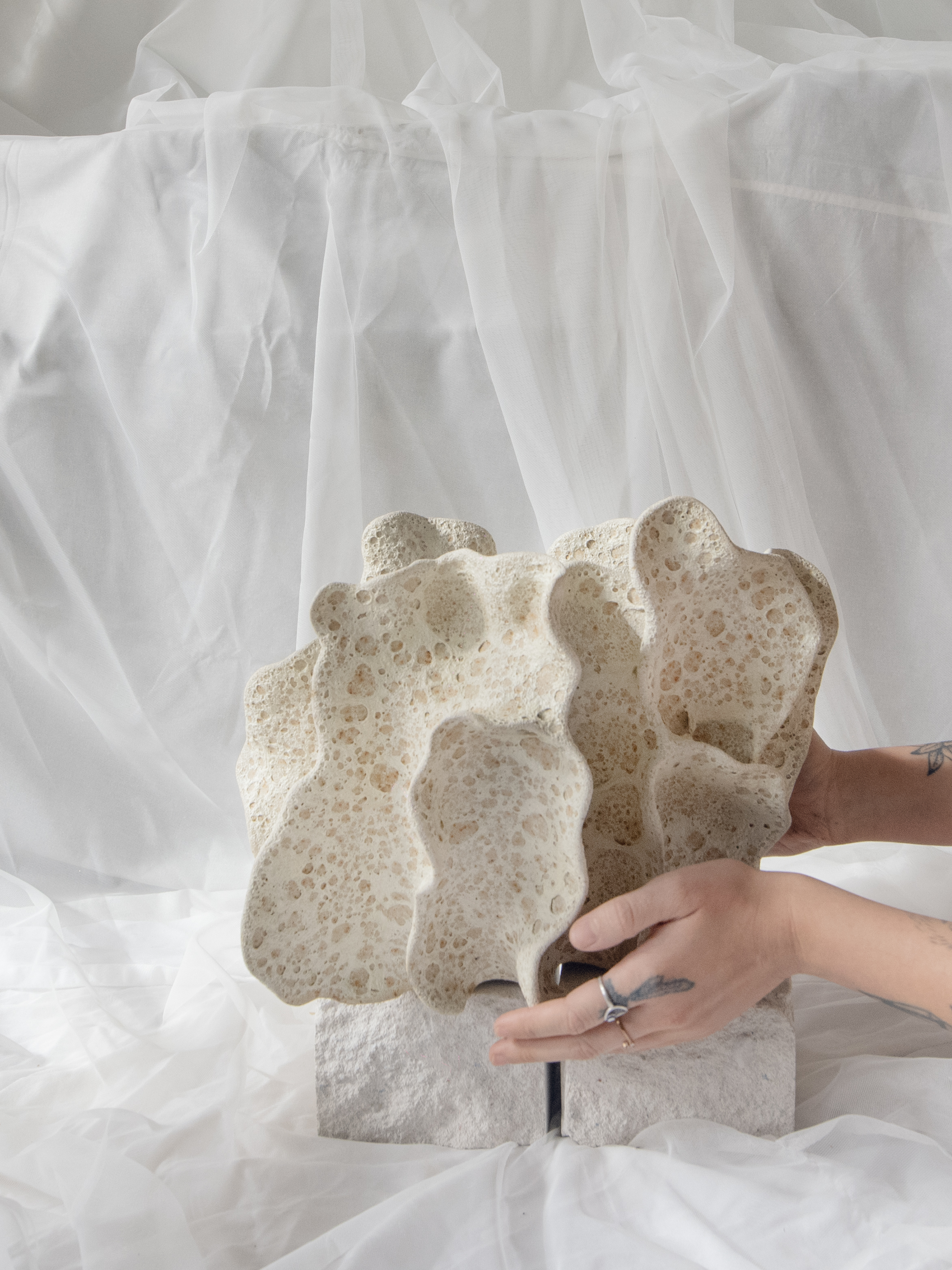 Keraminė vaza " Koralų Rifai"