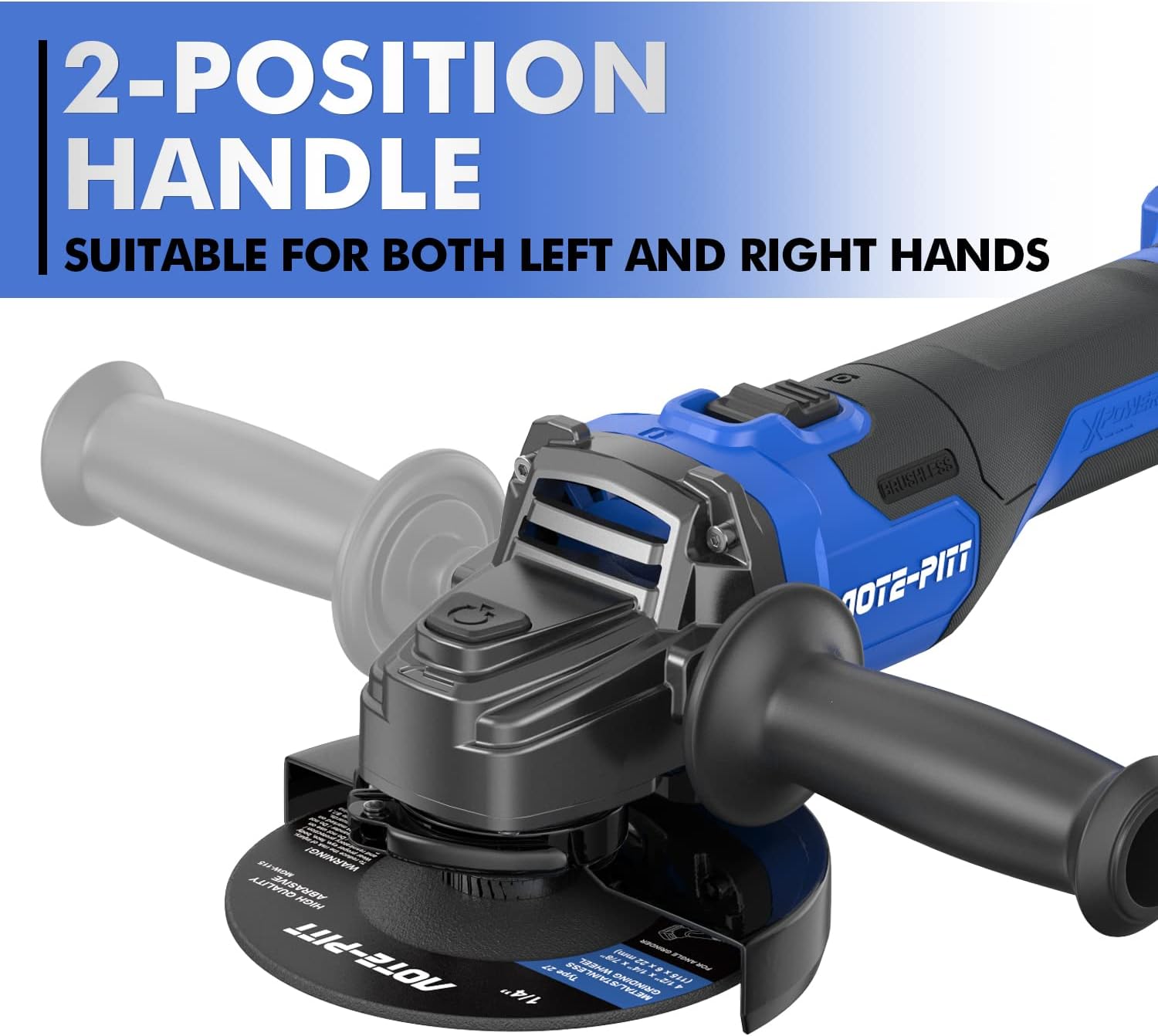 AOTE-PITT 4-1/2 Inch Electric Grinder Power Tools with Handle