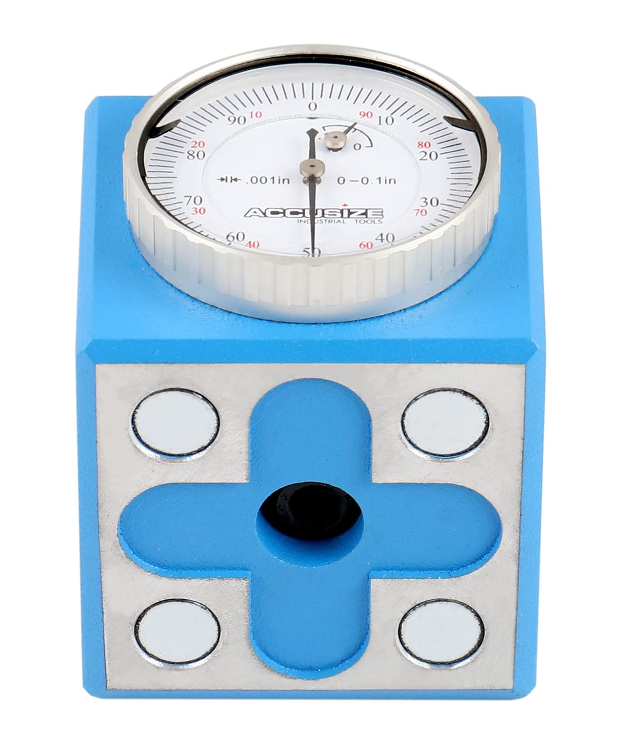 Accusize Industrial Tools 0-0.1'' X 0.001'' Z Axis Zero Setting in Fitted Box, 0801-0301