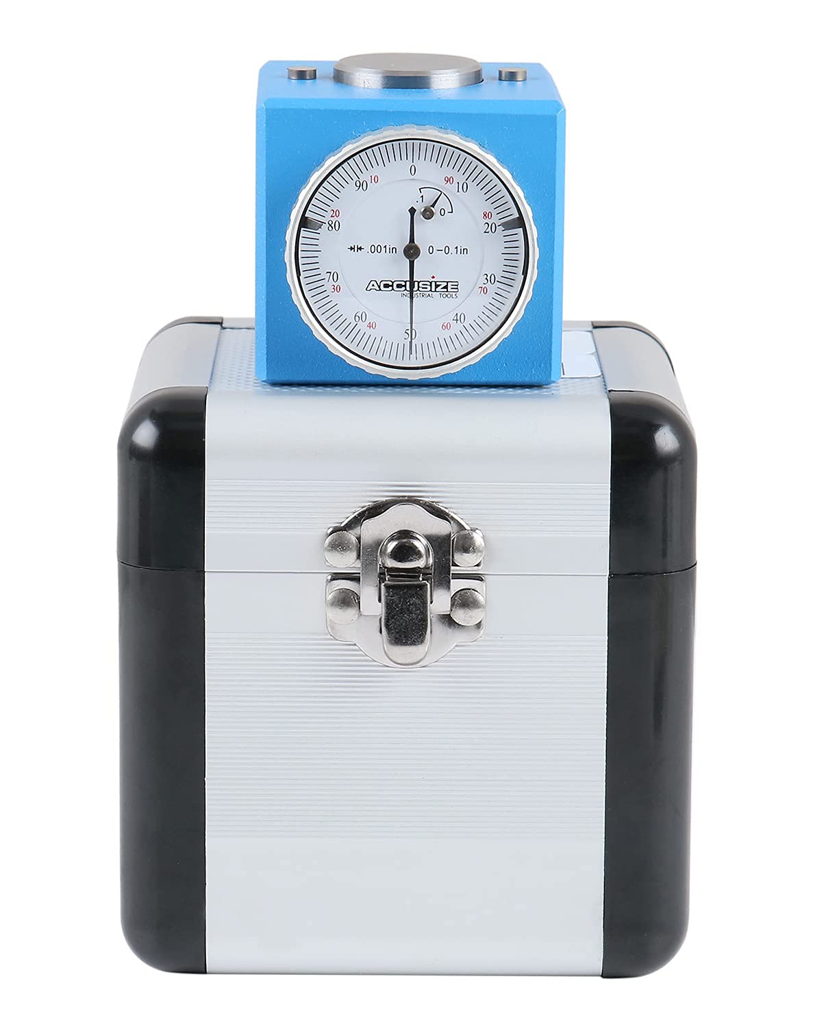 Accusize Industrial Tools 0-0.1'' X 0.001'' Z Axis Zero Setting in Fitted Box, 0801-0301