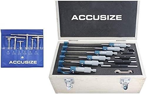 Accusize Industrial Tools 0-150 mm, 6 Pc Set