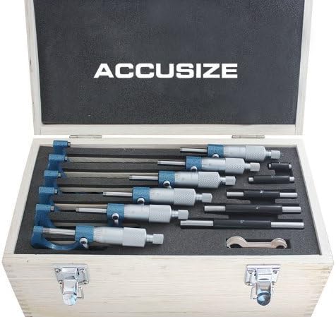 Accusize Industrial Tools 0-150 mm, 6 Pc Set