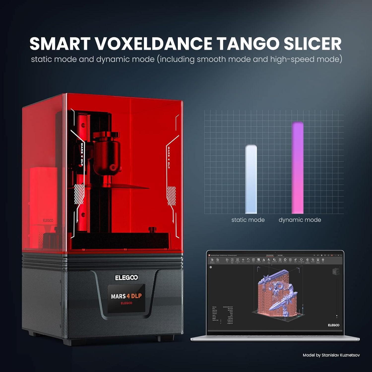 ELEGOO Mars 4 MSLA 3D Printer