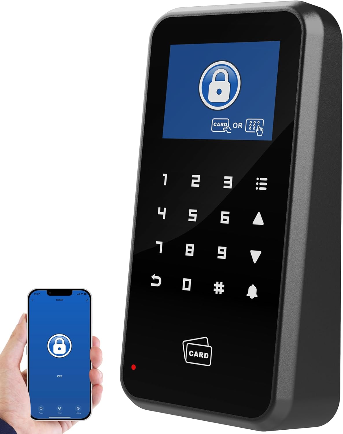 UHPPOTE 2.4-inch Display Door Access Control Touch Keypad