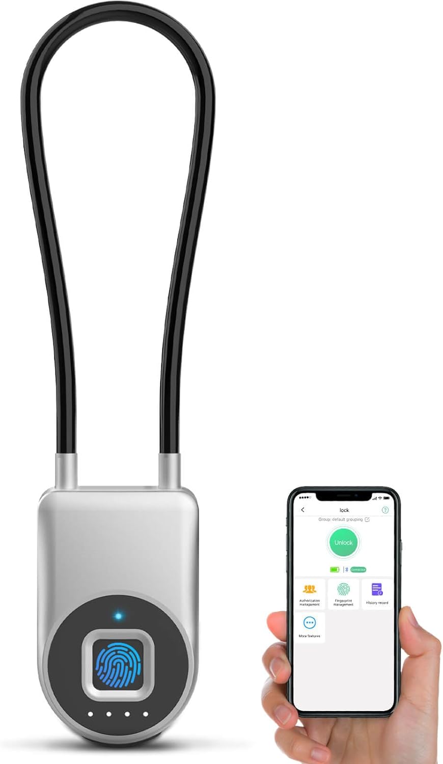 eLinkSmart Fingerprint Cable Lock
