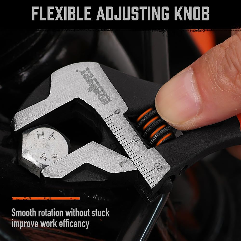 HORUSDY Adjustable Wrench Set 