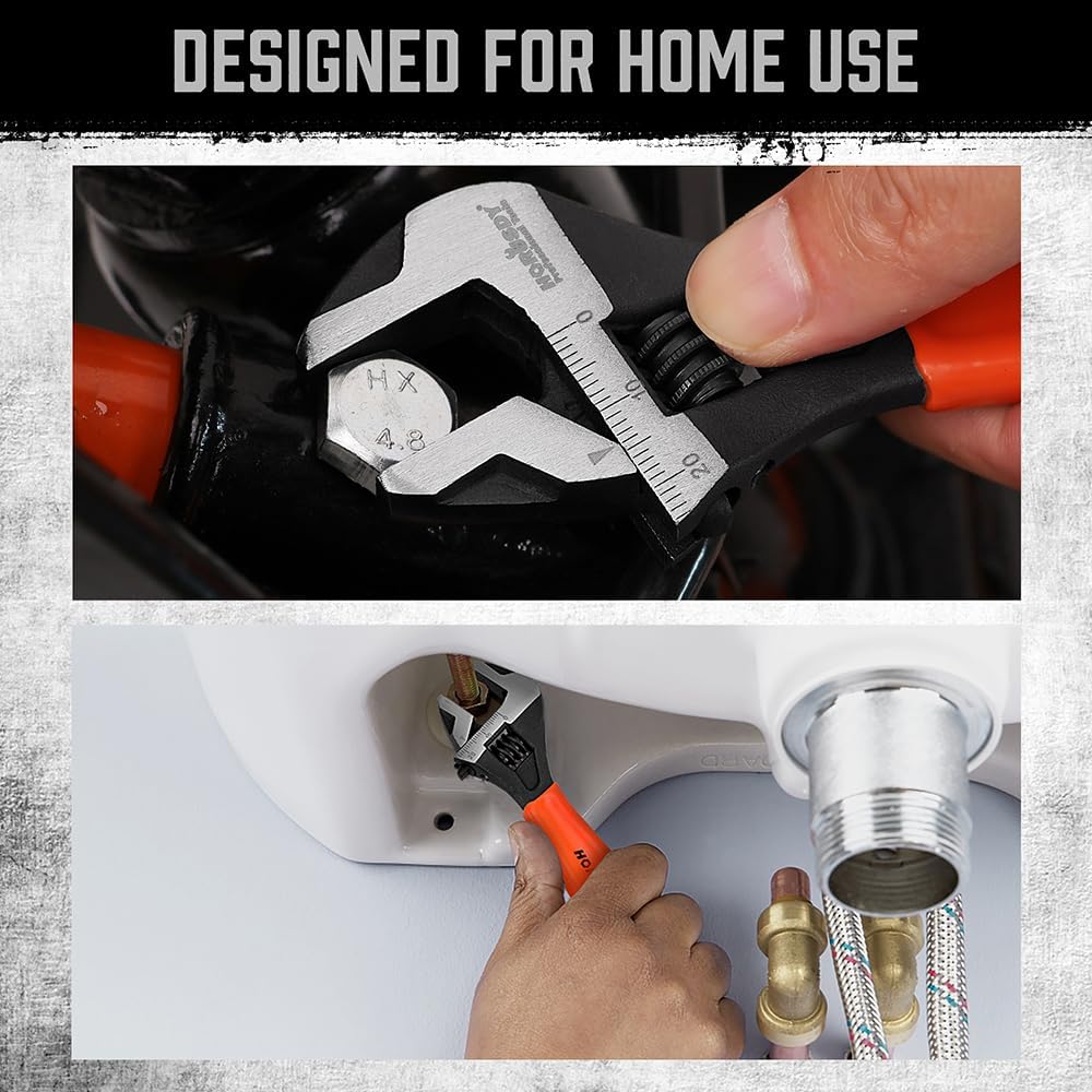 HORUSDY Adjustable Wrench Set 