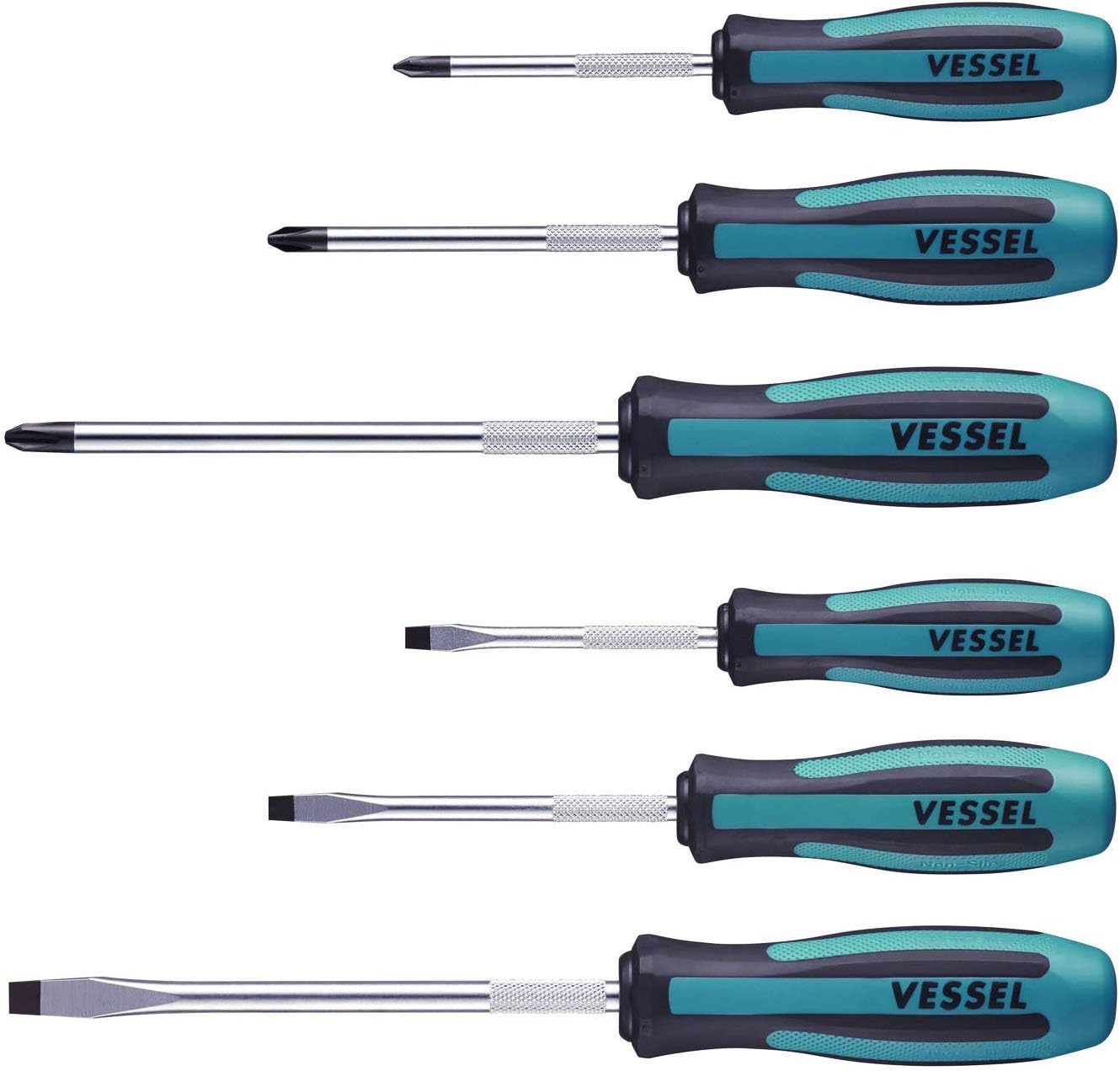 VESSEL MEGADORA Screwdriver Set 6pcs.