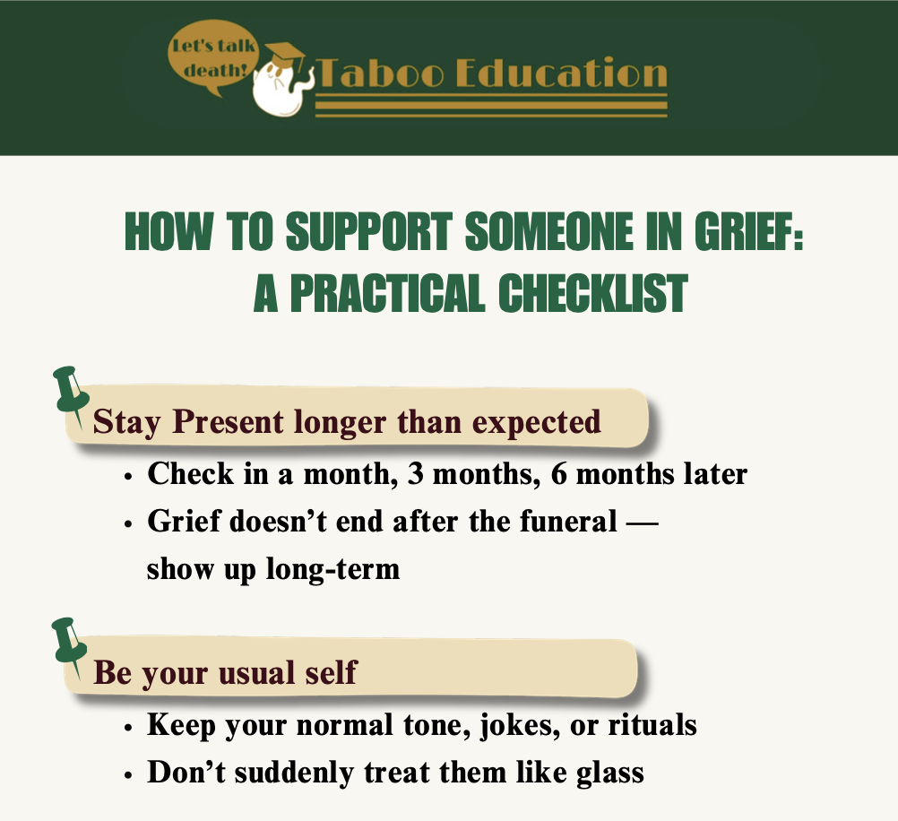14 Ways to Support Someone Through Grief (That Actually Help)
