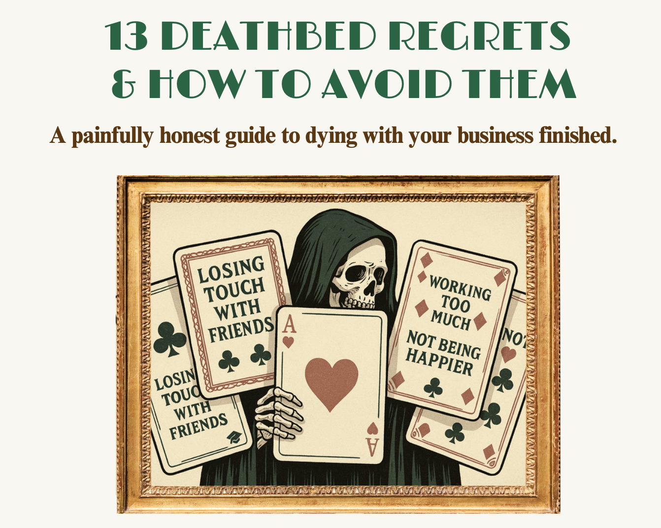 13 Deathbed Regrets