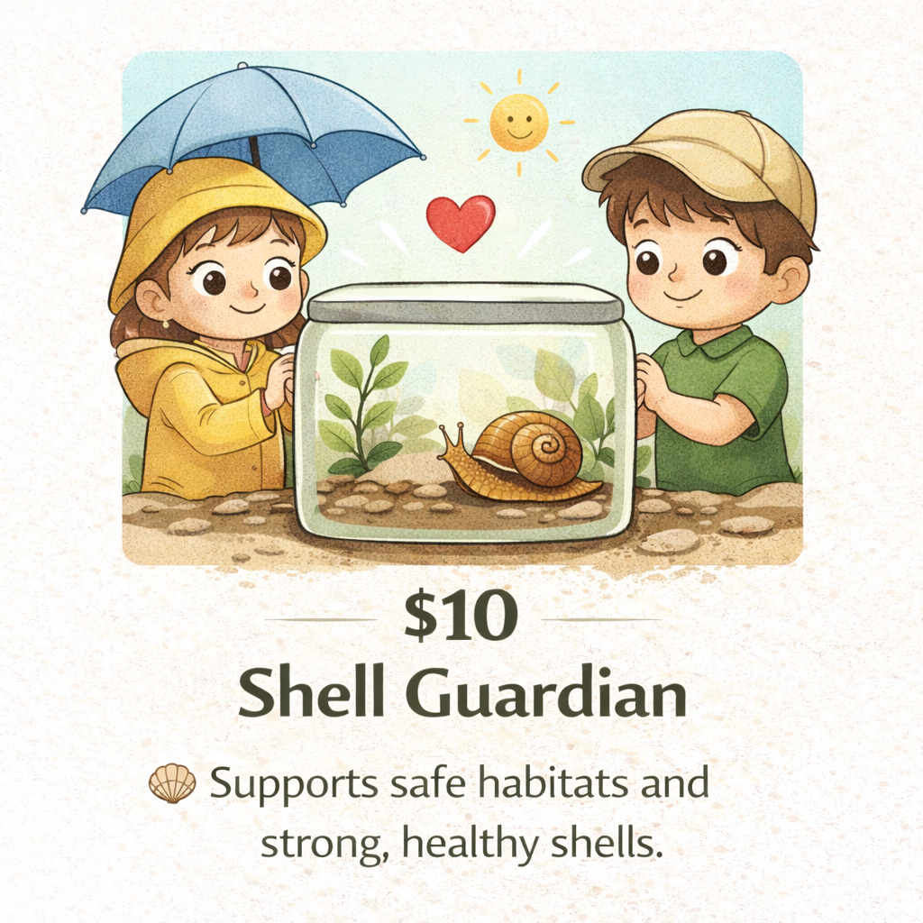 Support Snail Conservation – Donate to Help Protect Wild Snail Habitats