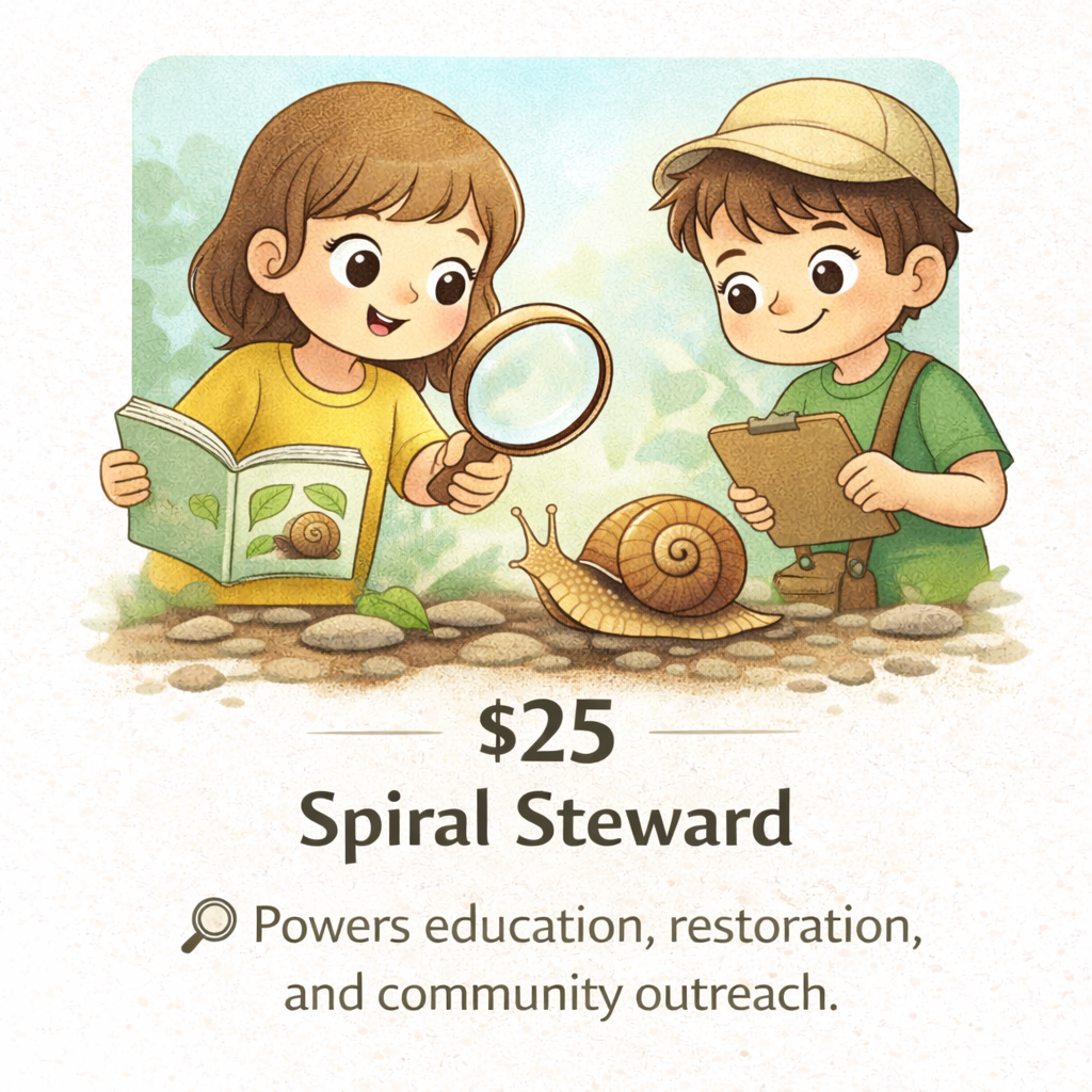 Support Snail Conservation – Donate to Help Protect Wild Snail Habitats