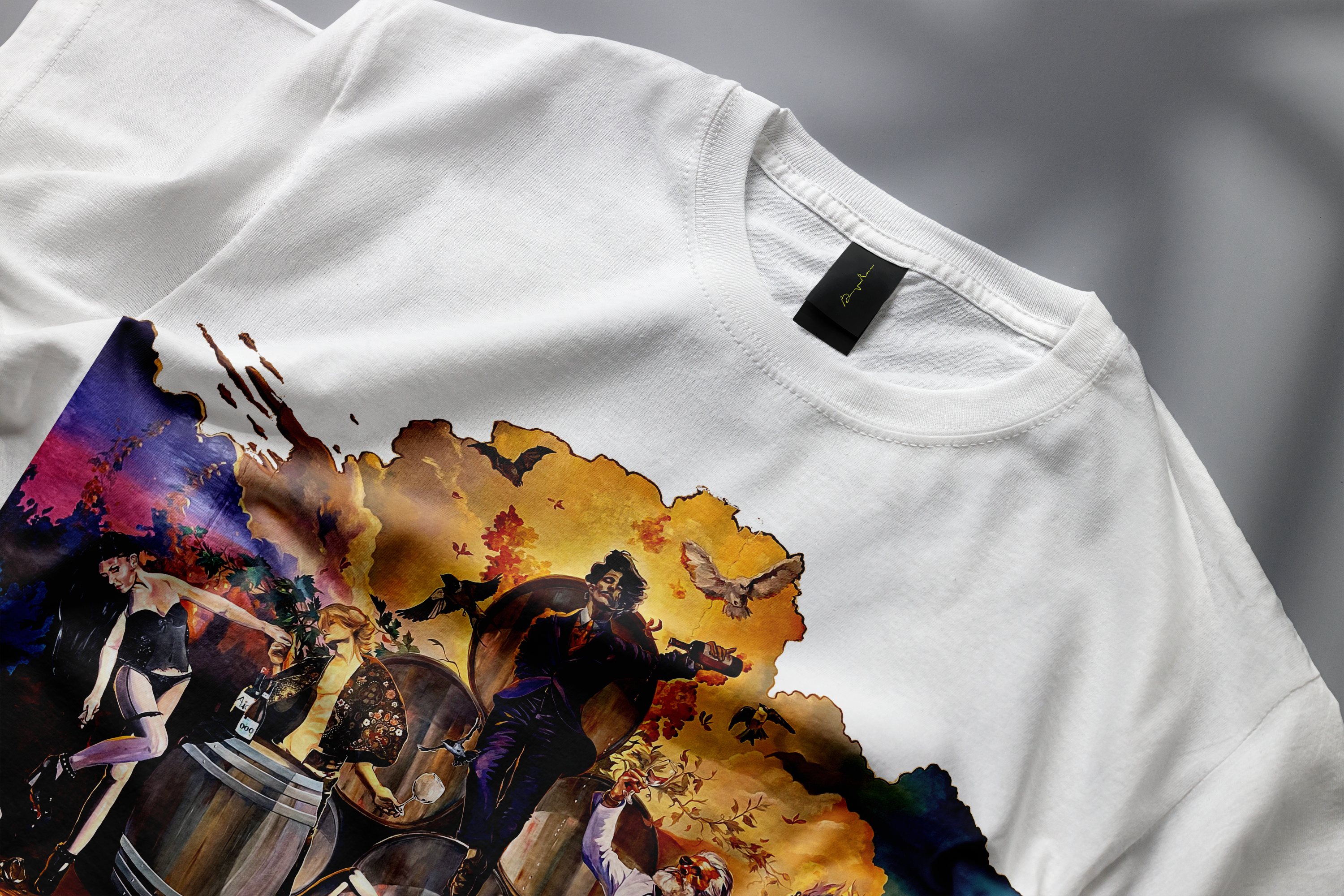 Camiseta Unisex Pince-Sans-Rire Estampado Frontal