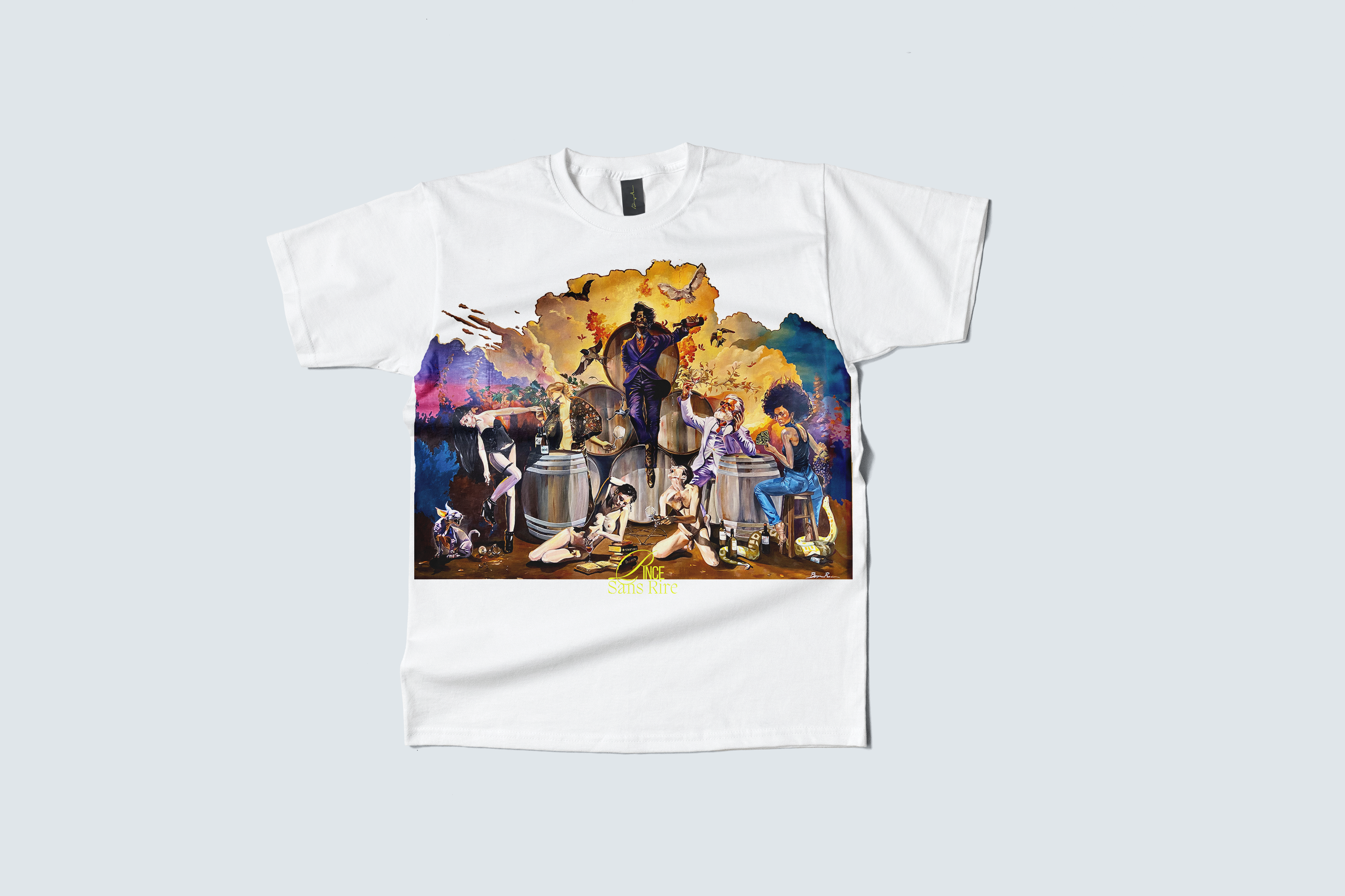 Camiseta Unisex Pince-Sans-Rire Estampado Frontal
