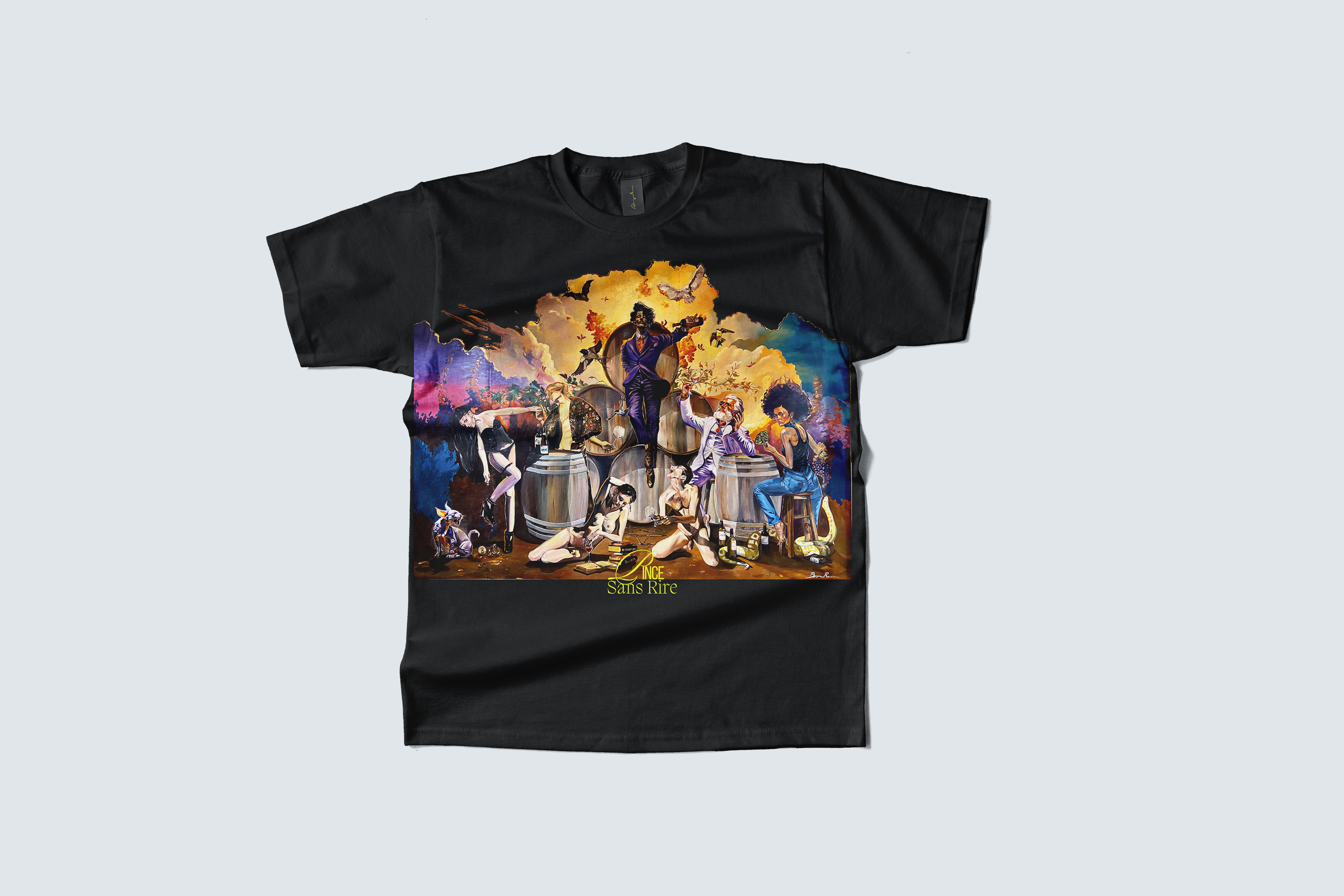 Camiseta Unisex Pince-Sans-Rire Estampado Frontal