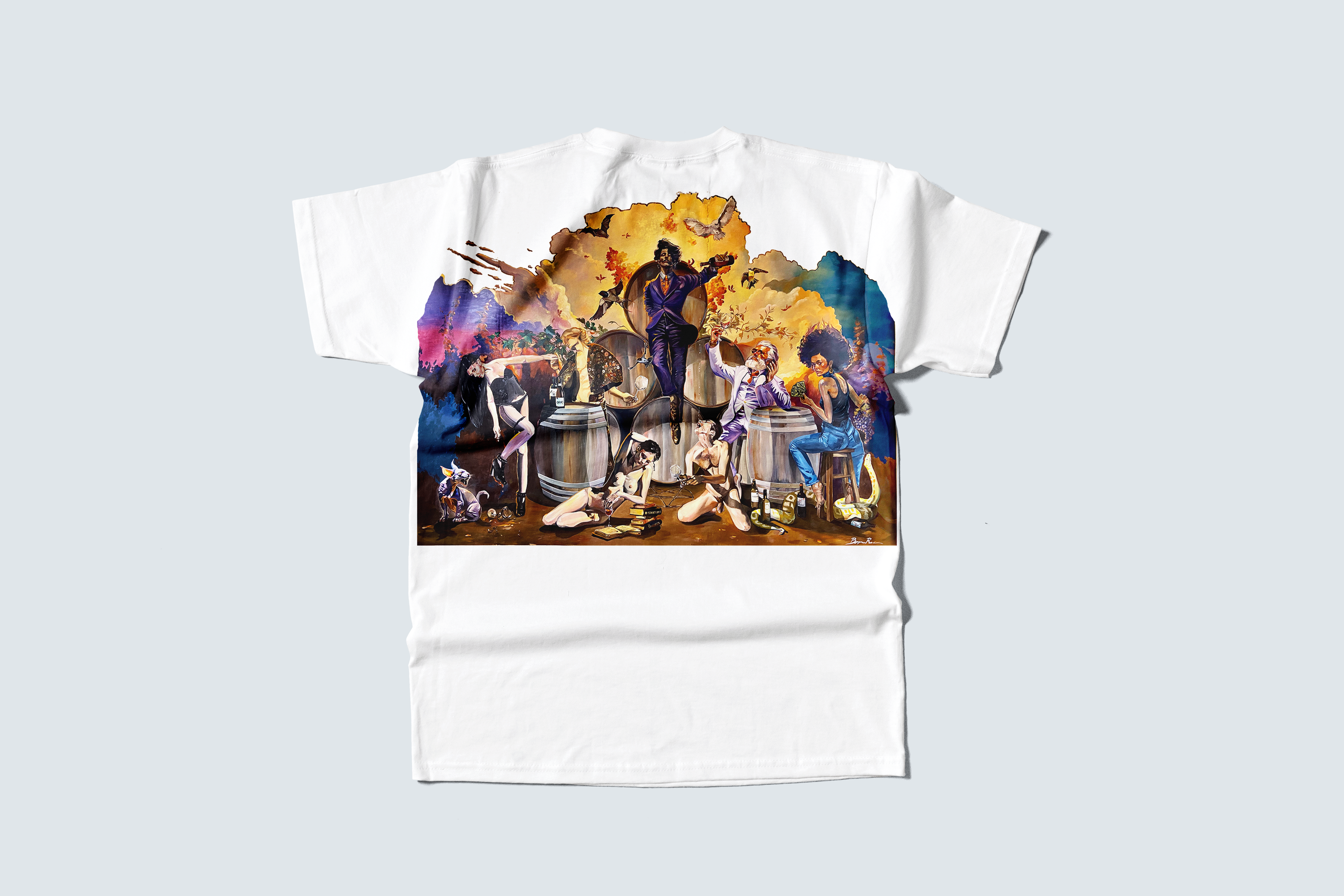 Camiseta Unisex LOGO Pince-Sans-Rire, Estampado Espalda