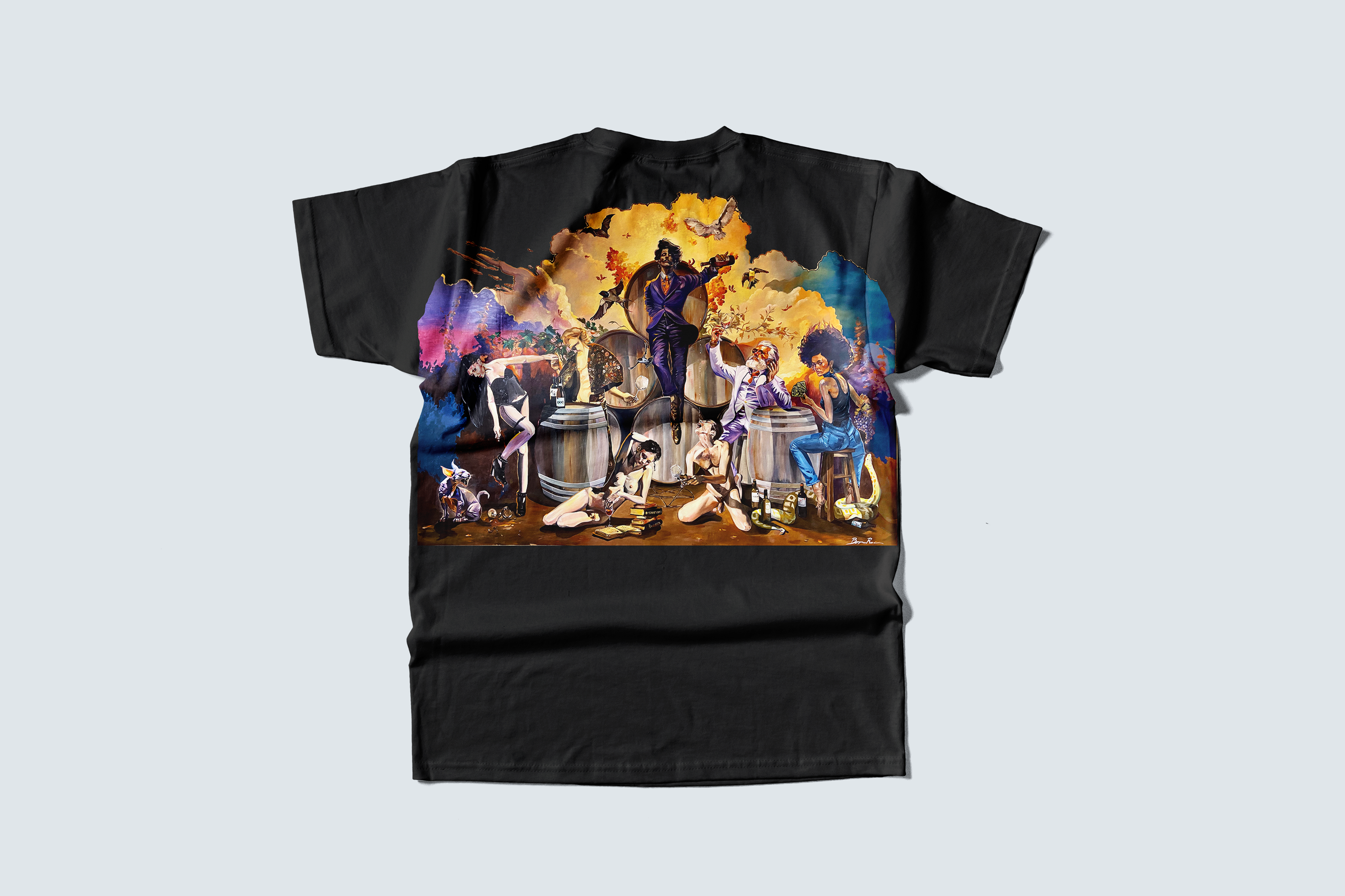 Camiseta Unisex LOGO Pince-Sans-Rire, Estampado Espalda