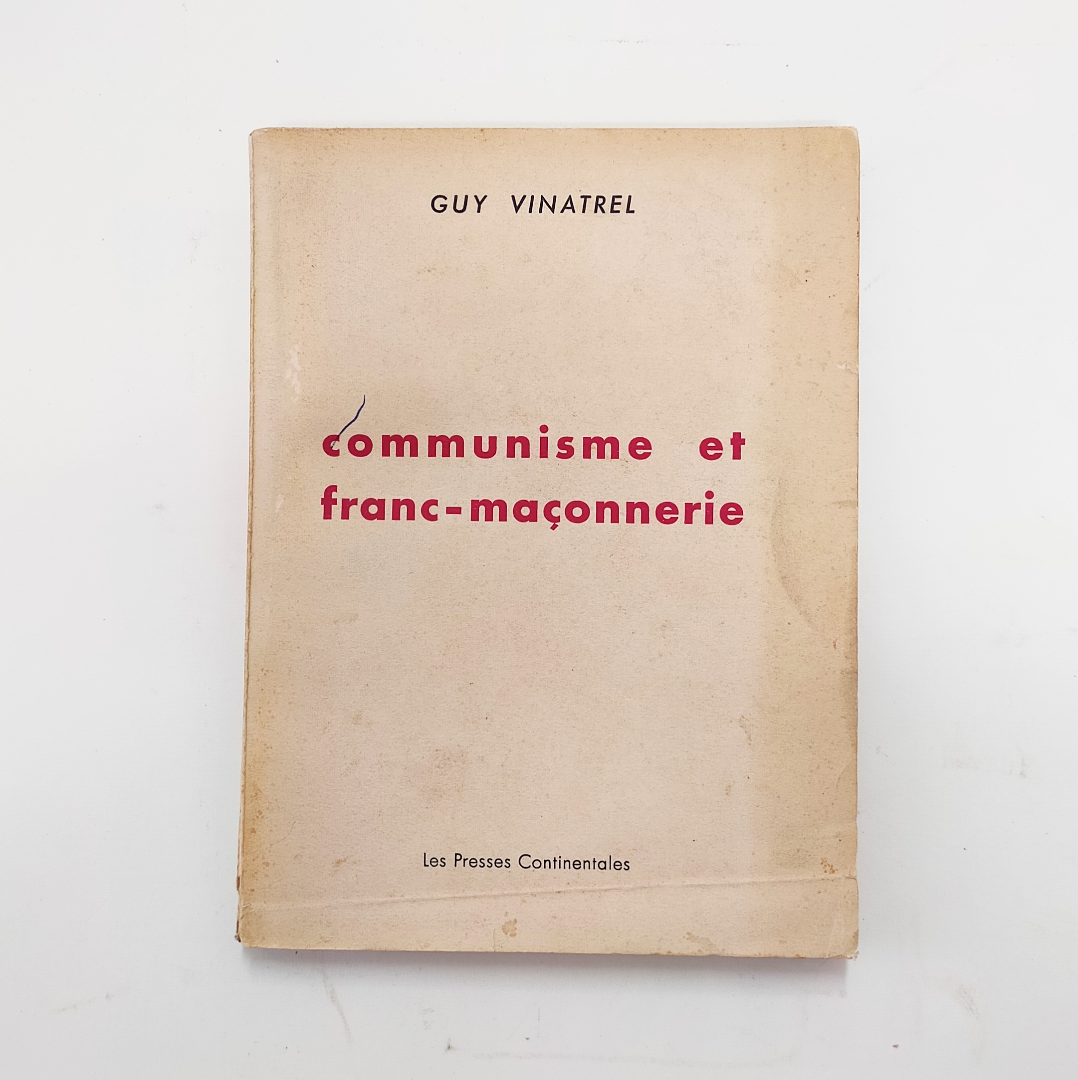 COMMUNISME ET FRANC-MAÇONNERIA