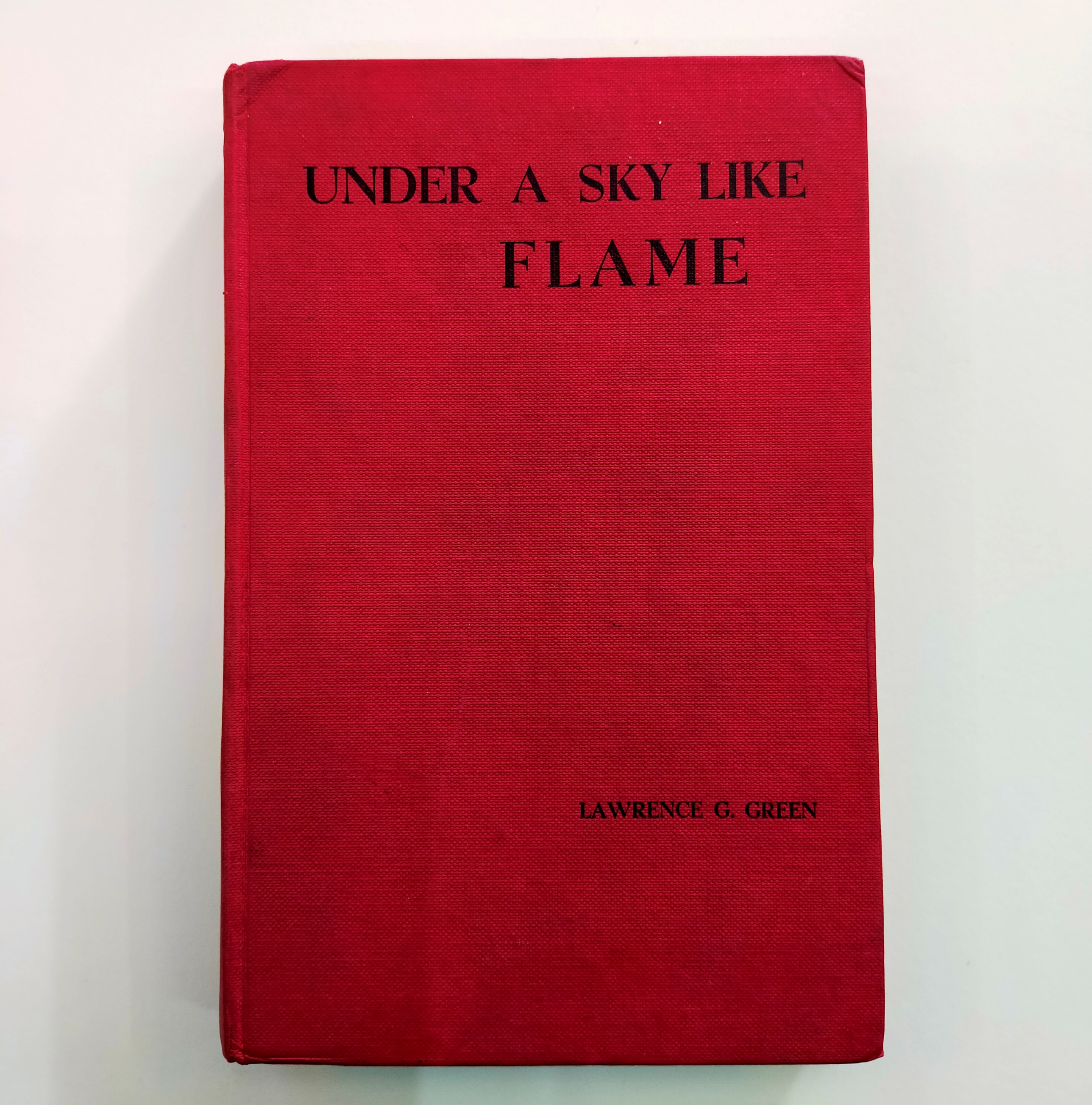 UNDER A SKY LIKE FLAME