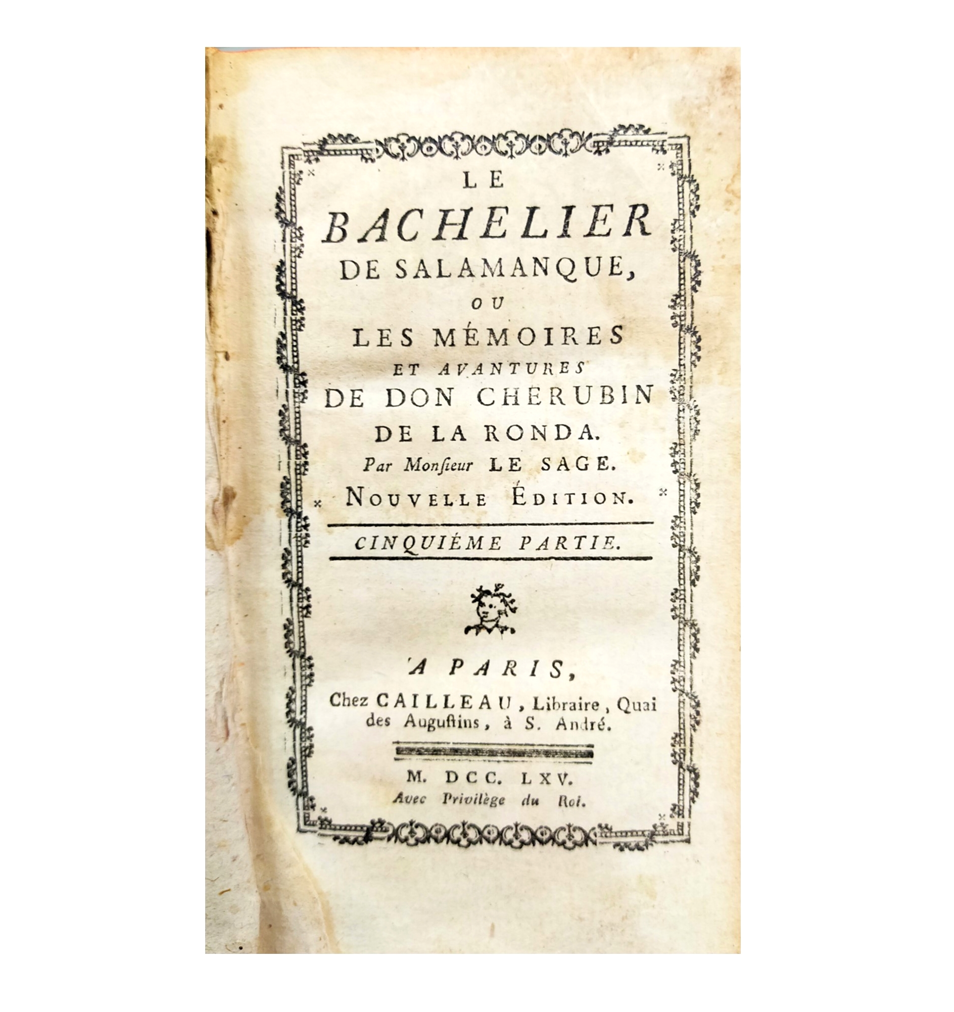 LE BACHELIER DE SALAMANQUE,
