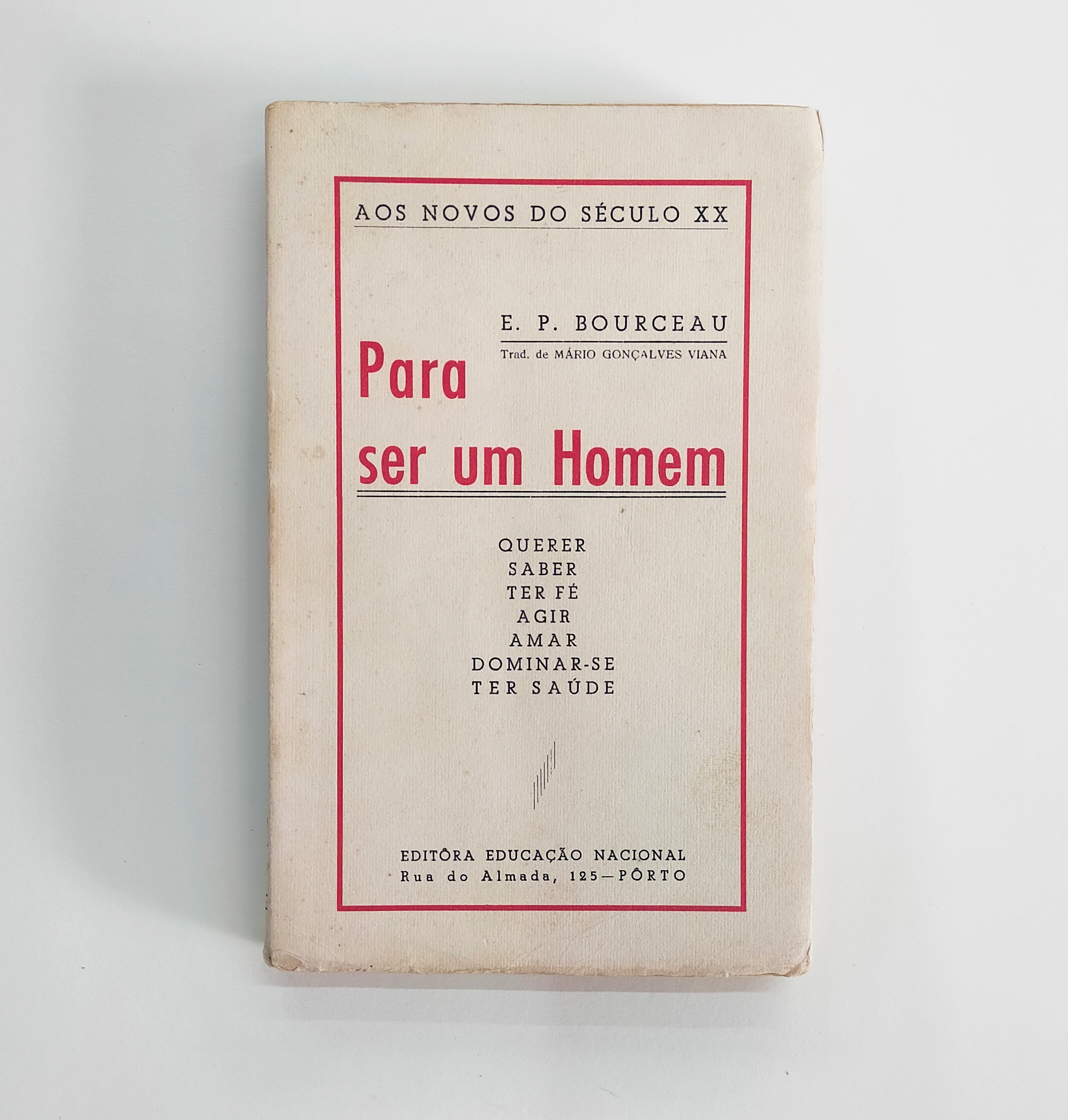 PARA SER UM HOMEM