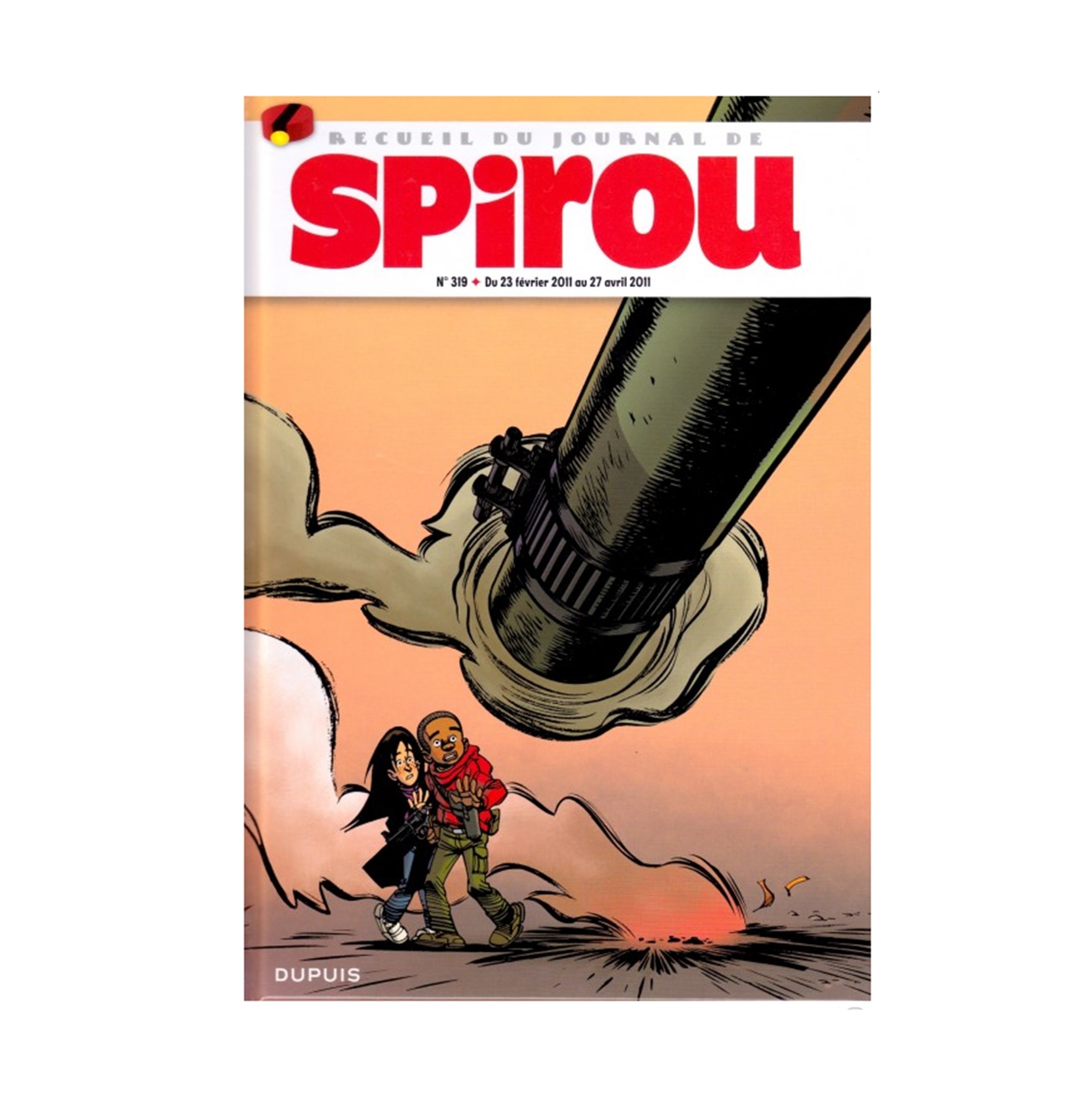 RECUEIL DU JOURNAL DE SPIROU No.319 Du 23 février 2011 au 27 avril 2011
