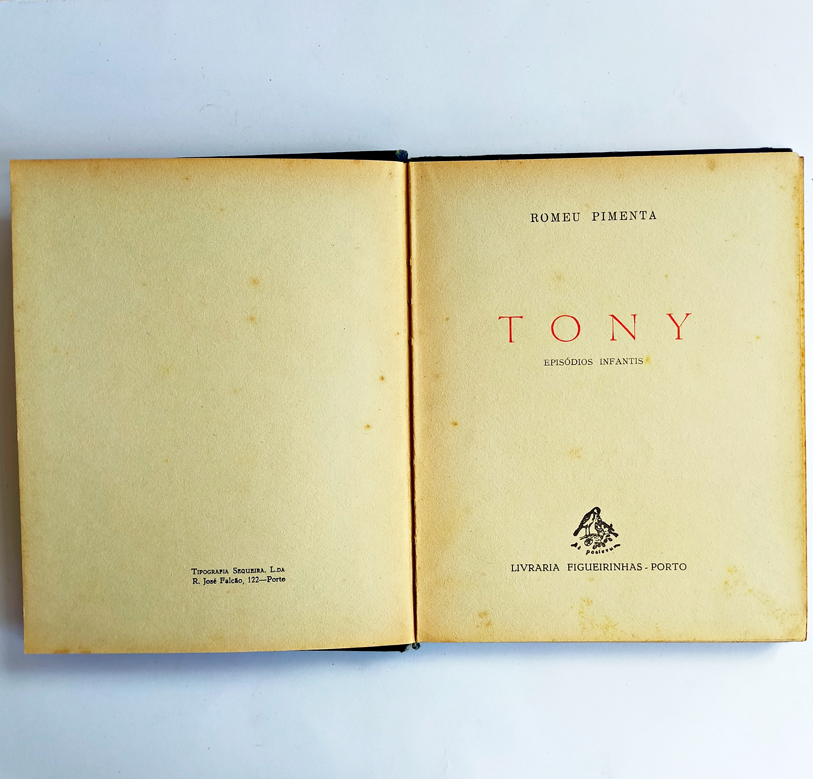 TONY: Episódios infantis 