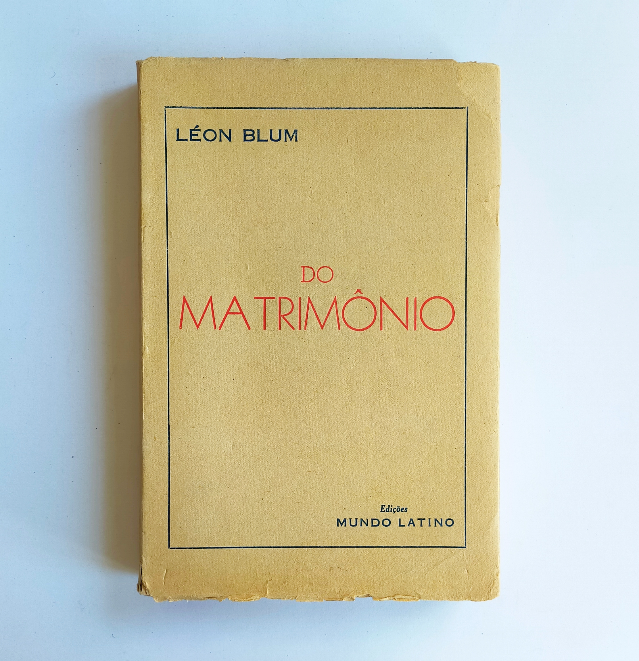 DO MATRIMÔNIO 