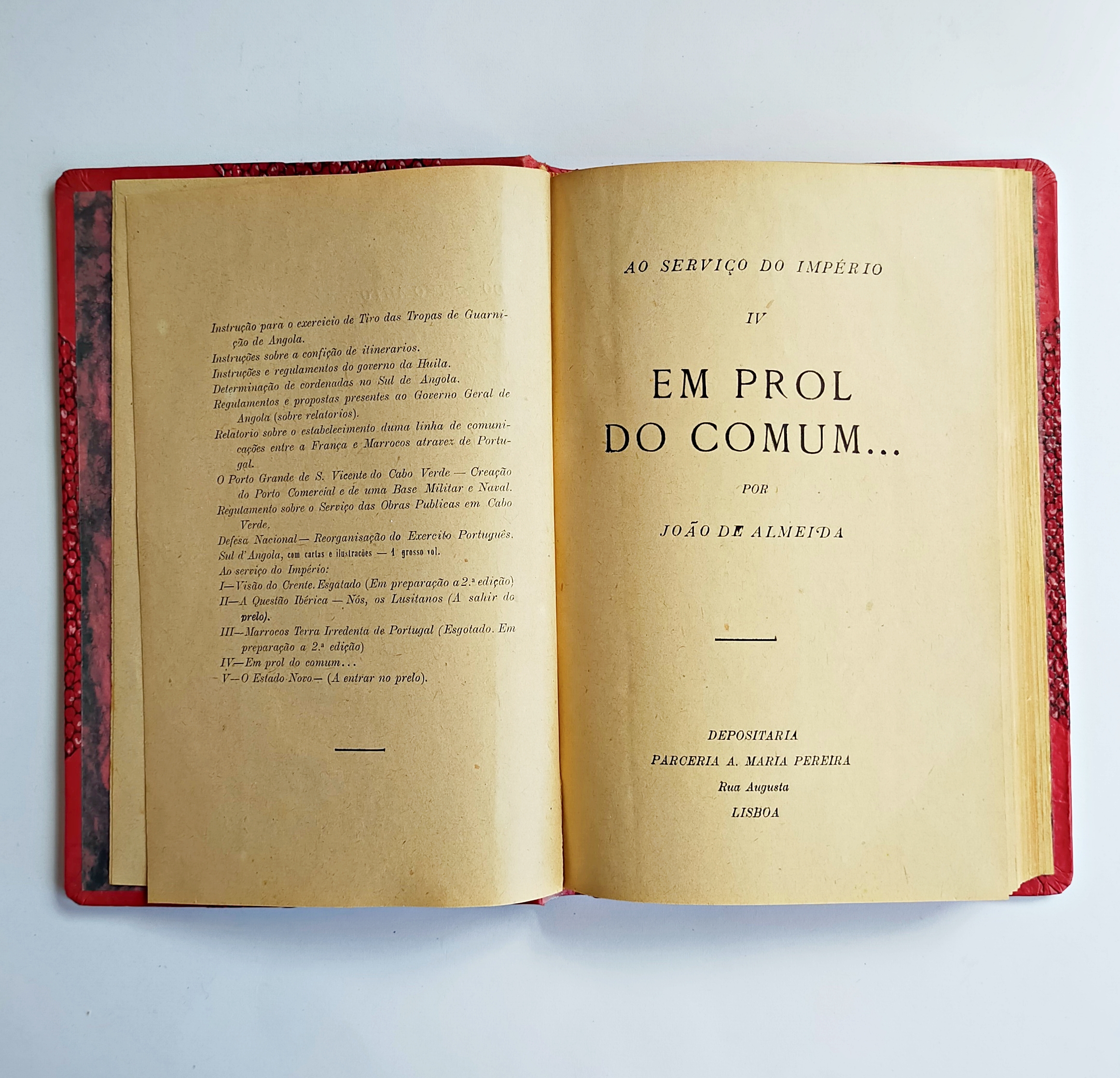 AO SERVIÇO DO IMPÊRIO IV: EM PROL DO COMUM…