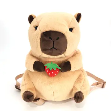 Capybara Plush Backpack