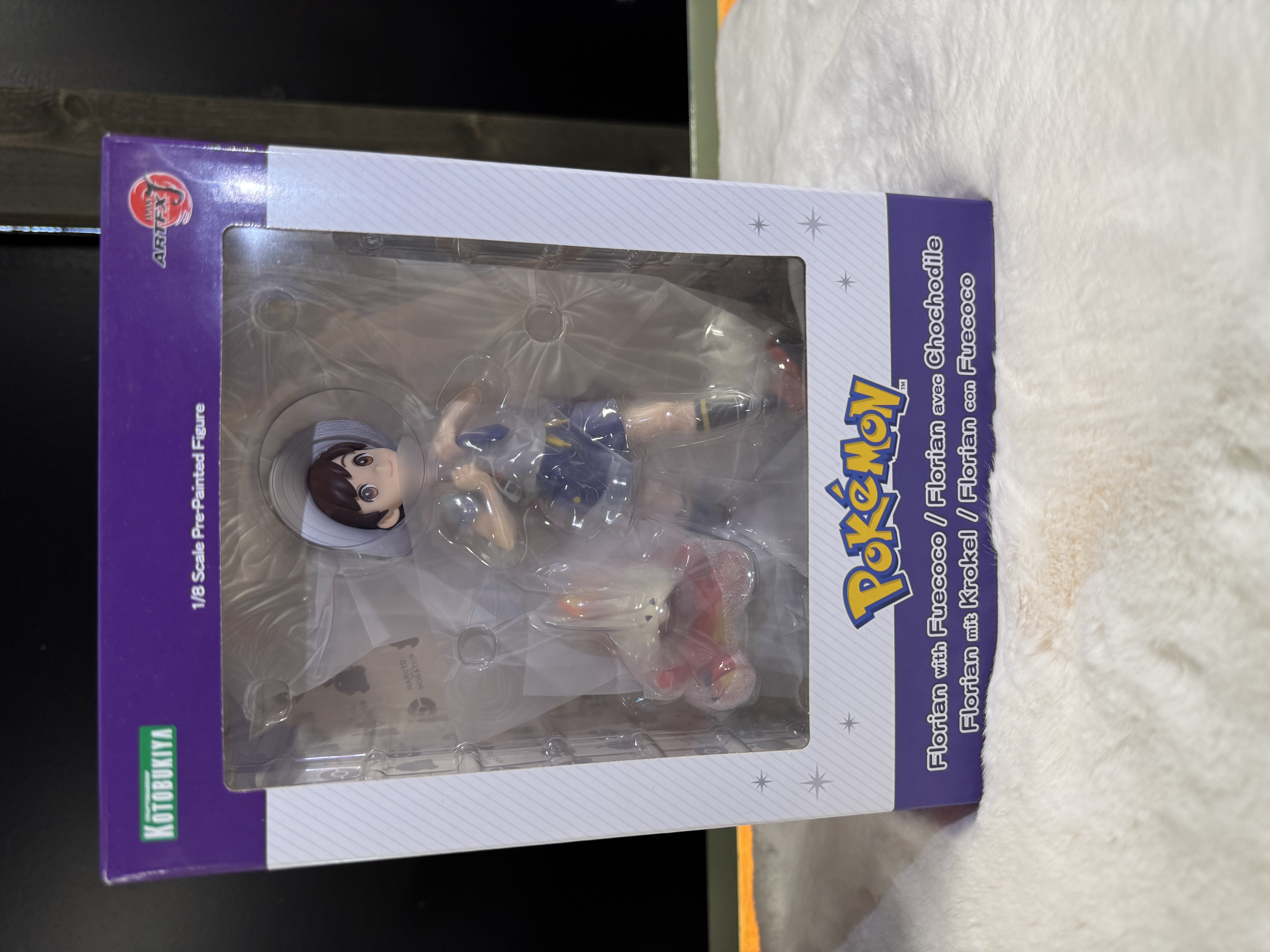 Pokemon Florian with Fuecoco 1/8 scale figure