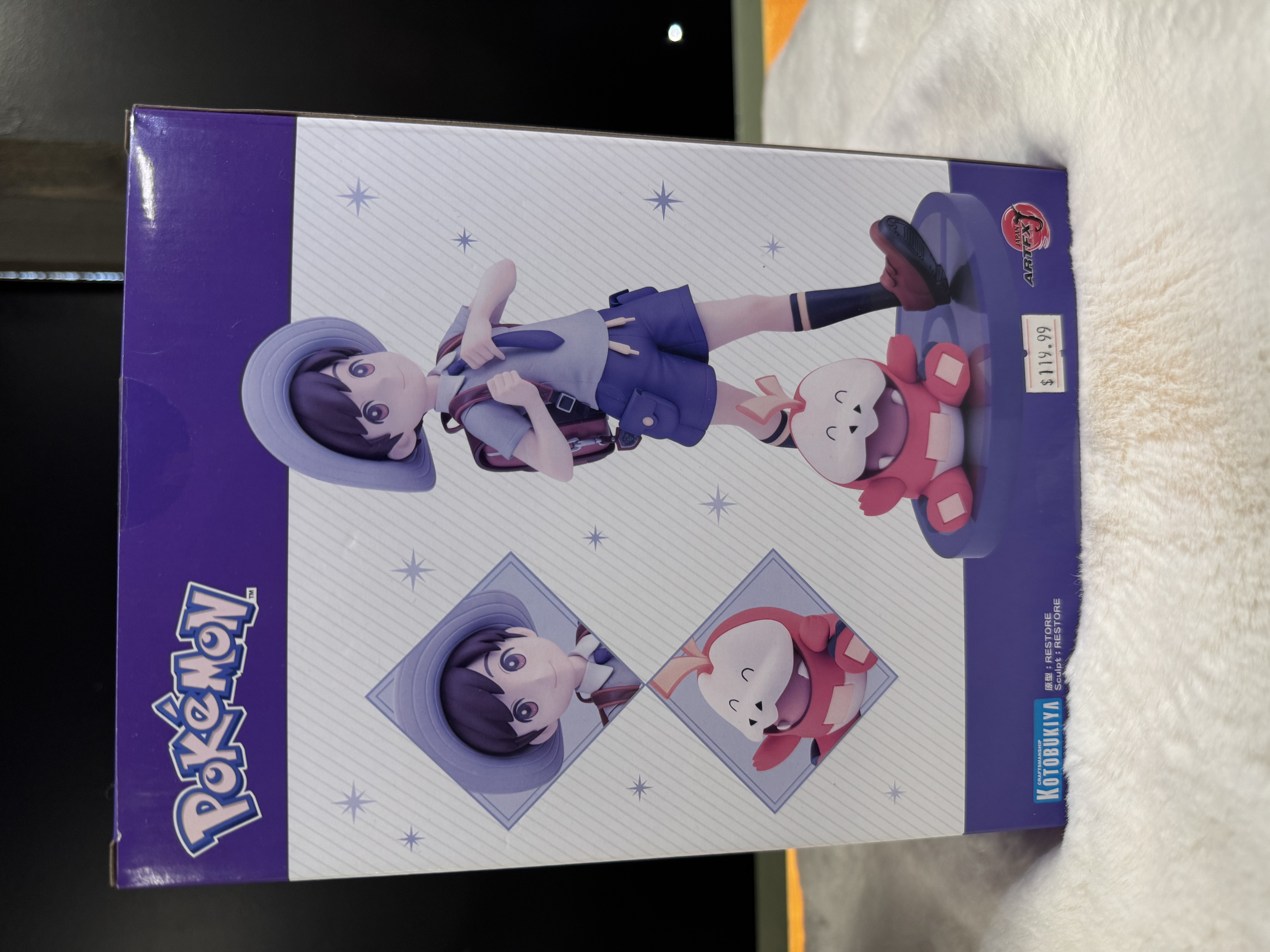 Pokemon Florian with Fuecoco 1/8 scale figure