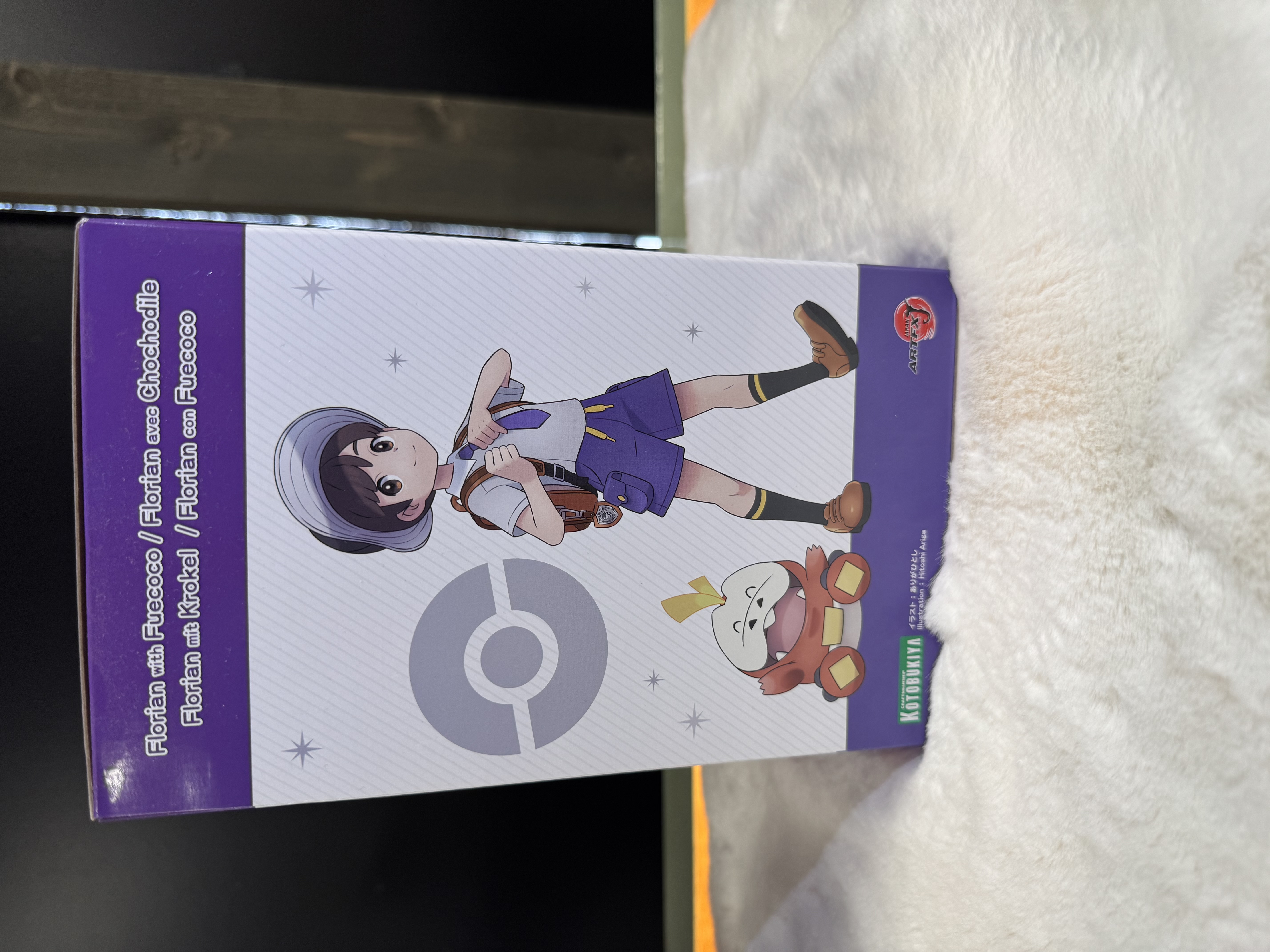 Pokemon Florian with Fuecoco 1/8 scale figure