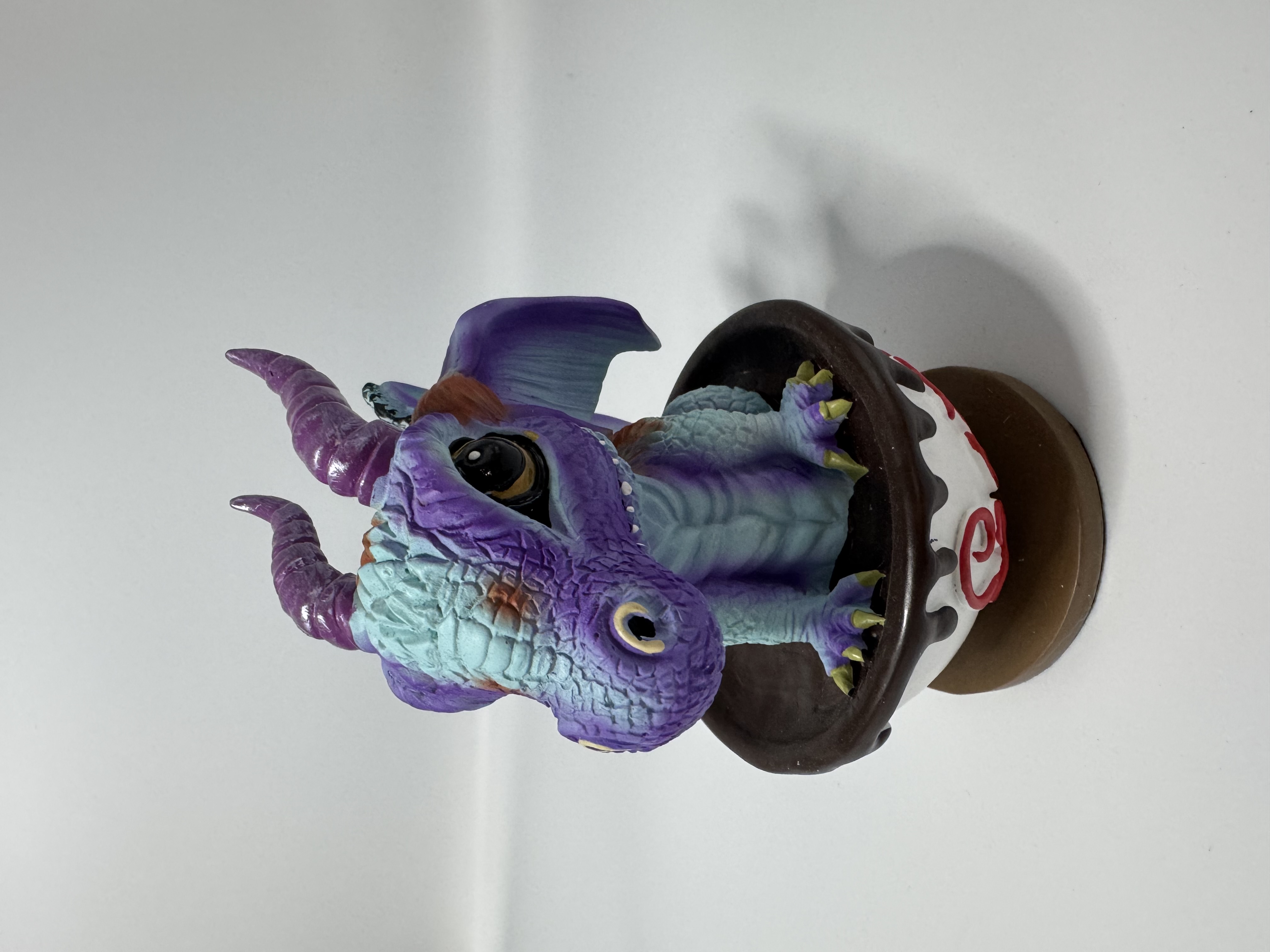 Purple Dragon Latte Decor 