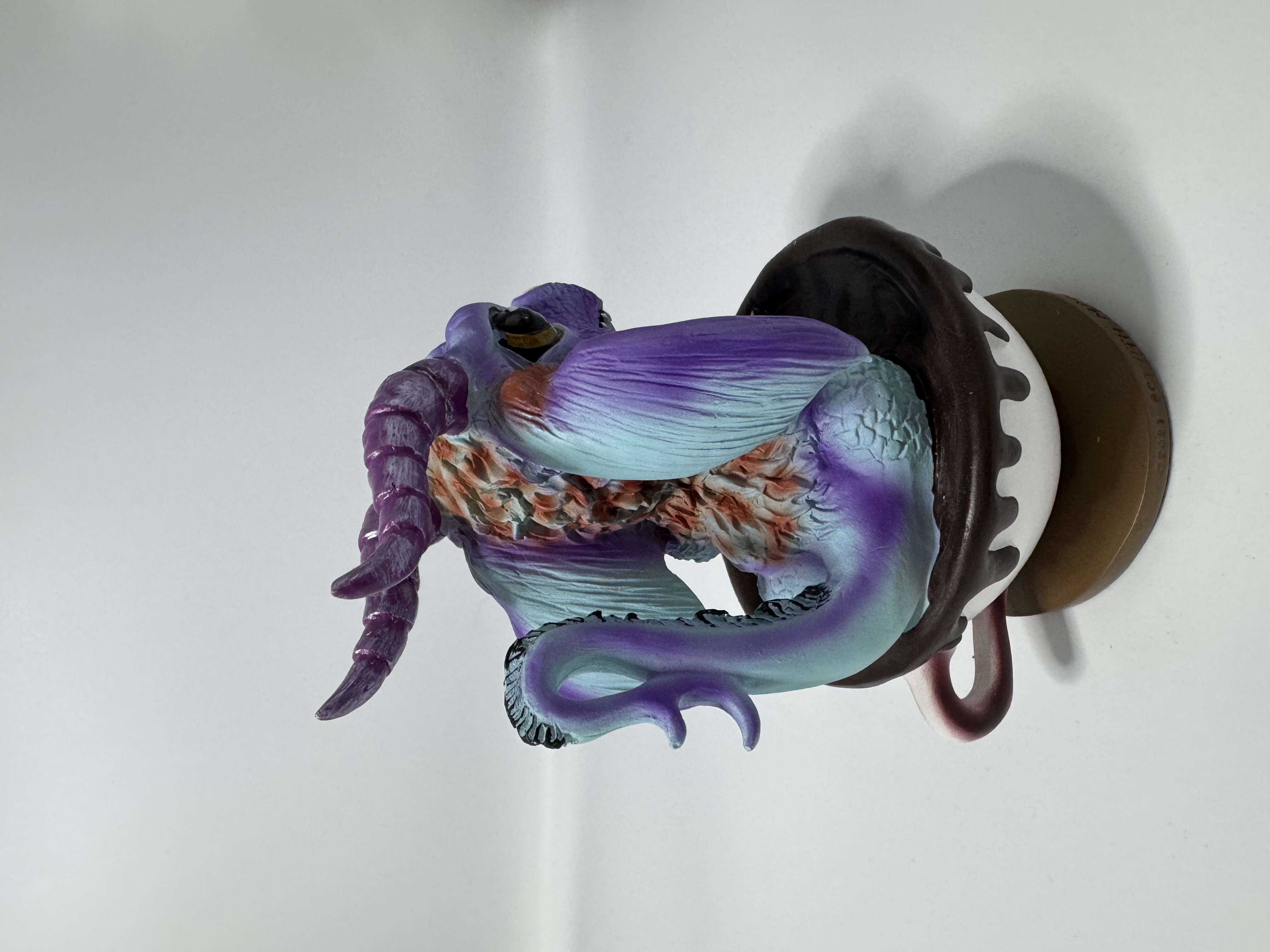 Purple Dragon Latte Decor 