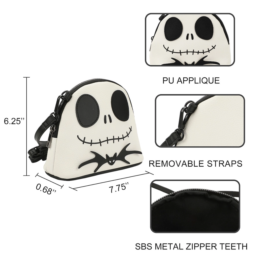The Nightmare Before Christmas Jack Big Face Crossbody