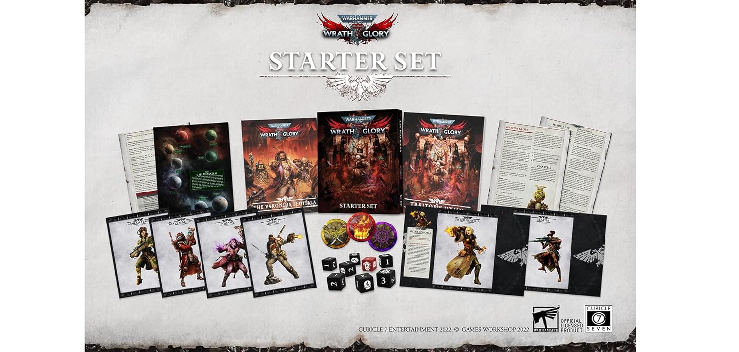 Warhammer 40K Wrath & Glory RPG: Starter Set