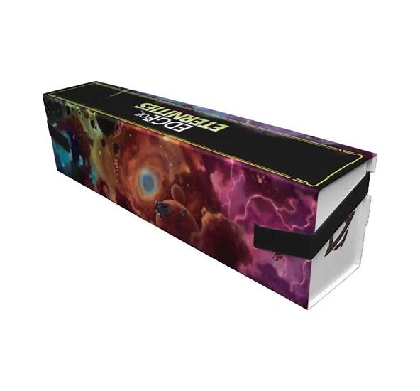 Ultra Pro - Edge Of Eternities 500+ Flat Pack Storage Box For Magic: The Gathering