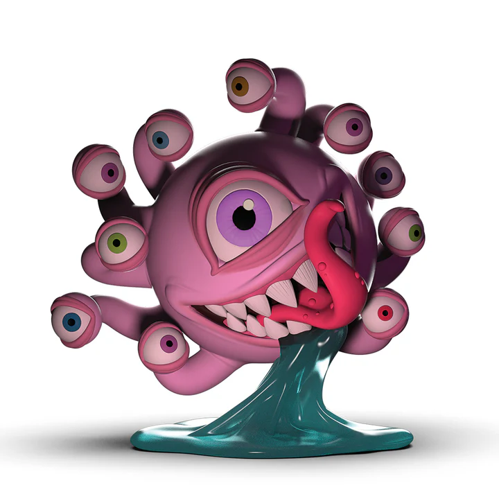Dungeons & Dragons: Beholder 7" Resin Art Figure by Kidrobot - 2 variations