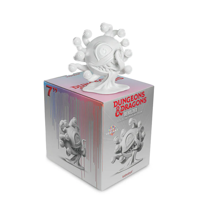 Dungeons & Dragons: Beholder 7" Resin Art Figure by Kidrobot - 2 variations