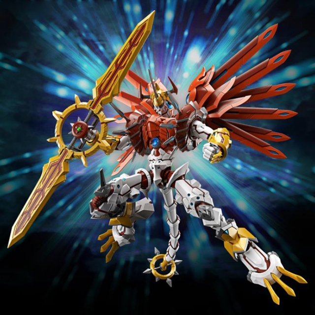 ShineGreymon Model Kit Figure-rise Standard Amplified | Digimon | Bandai Spirits