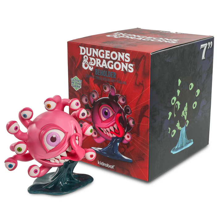 Dungeons & Dragons: Beholder 7" Resin Art Figure by Kidrobot - 2 variations