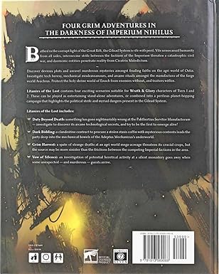 Warhammer 40K: Wrath & Glory - Litanies of the Lost