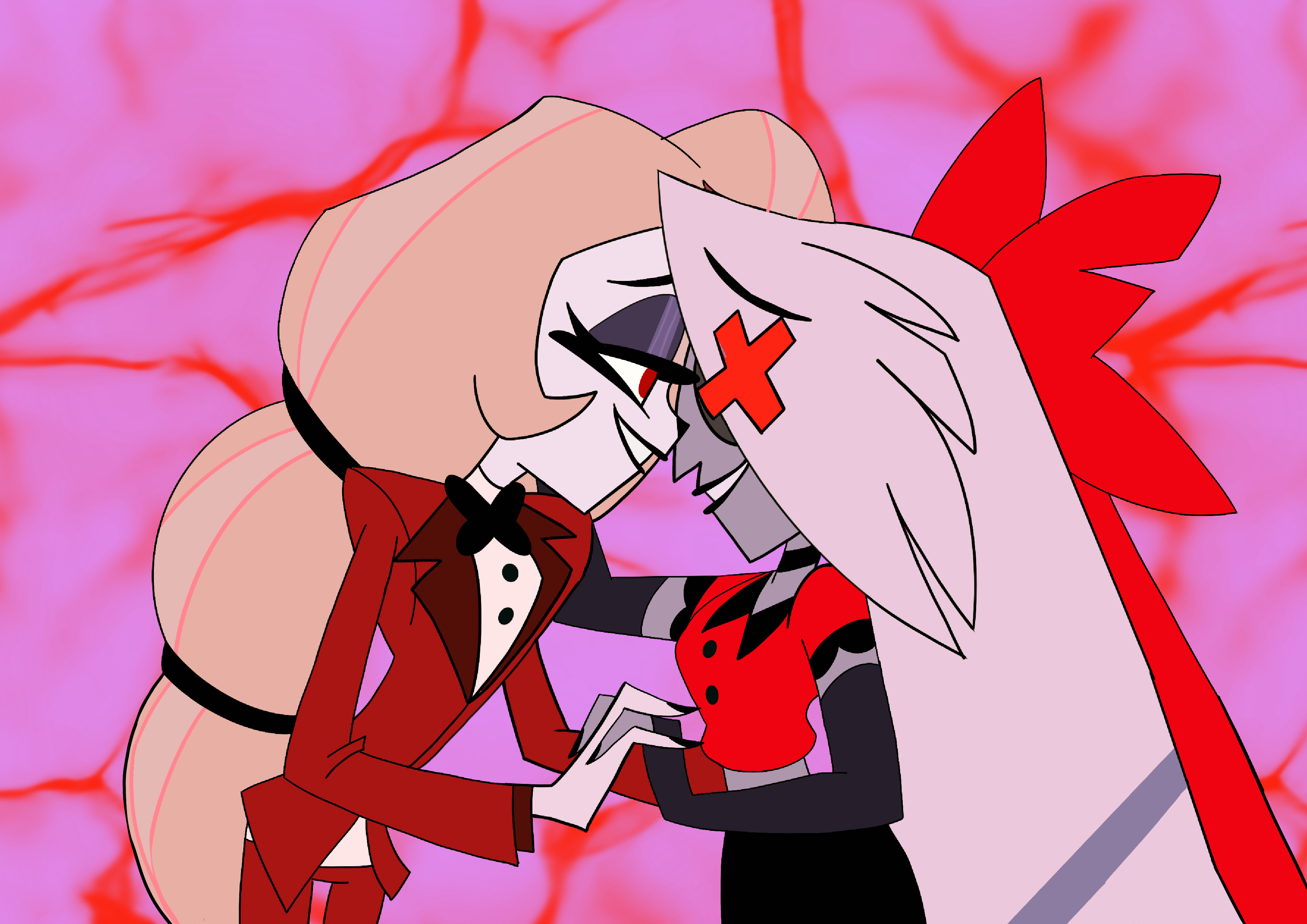 Charlie and Vaggie art print 