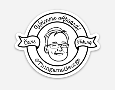 ThingamaGeorge support 3-inch sticker