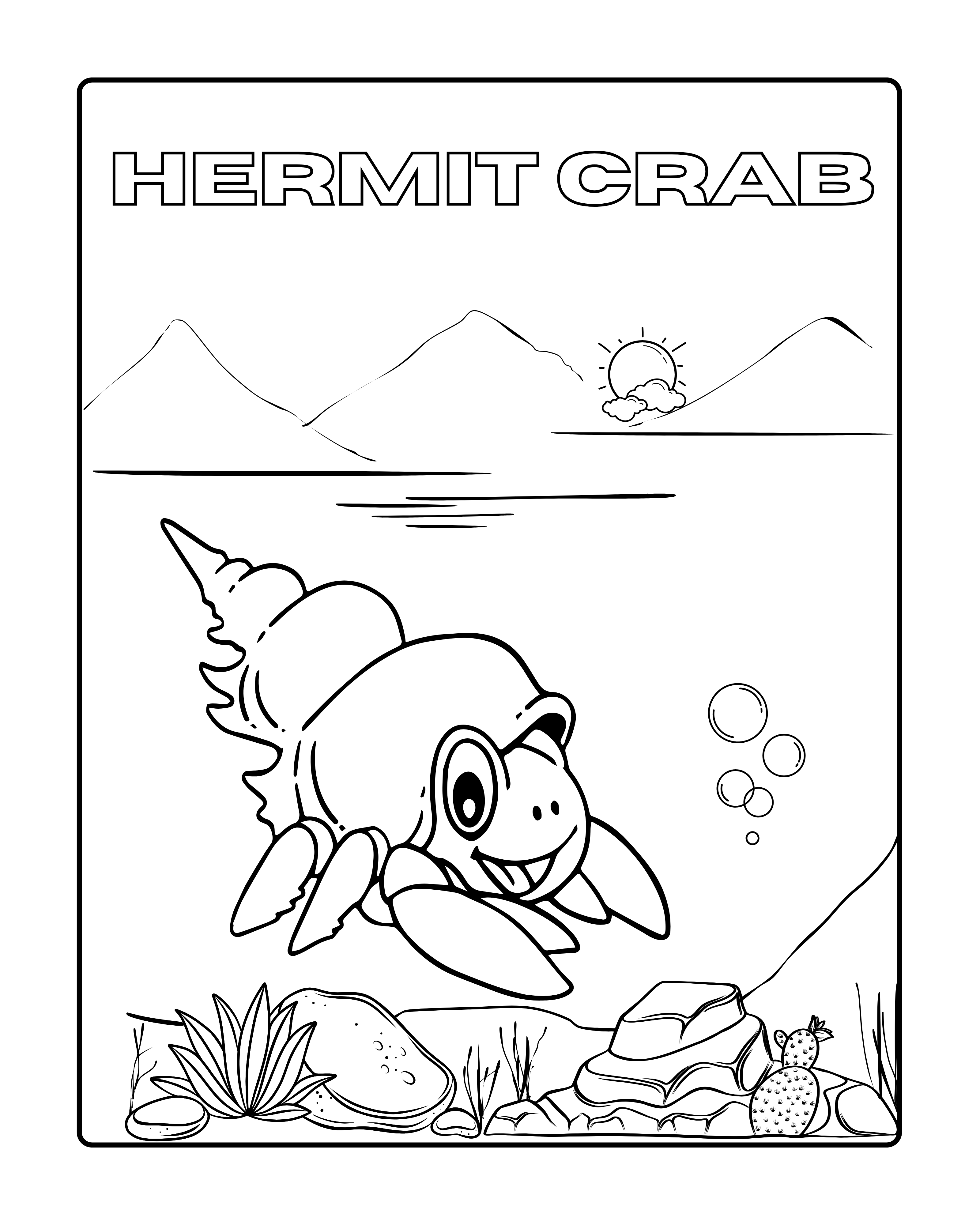 Marine Wonders! Sea Animals Coloring eBook (PDF format)