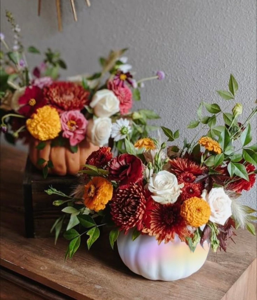 PRE ORDERS PUMPKIN ARRANGEMENTS